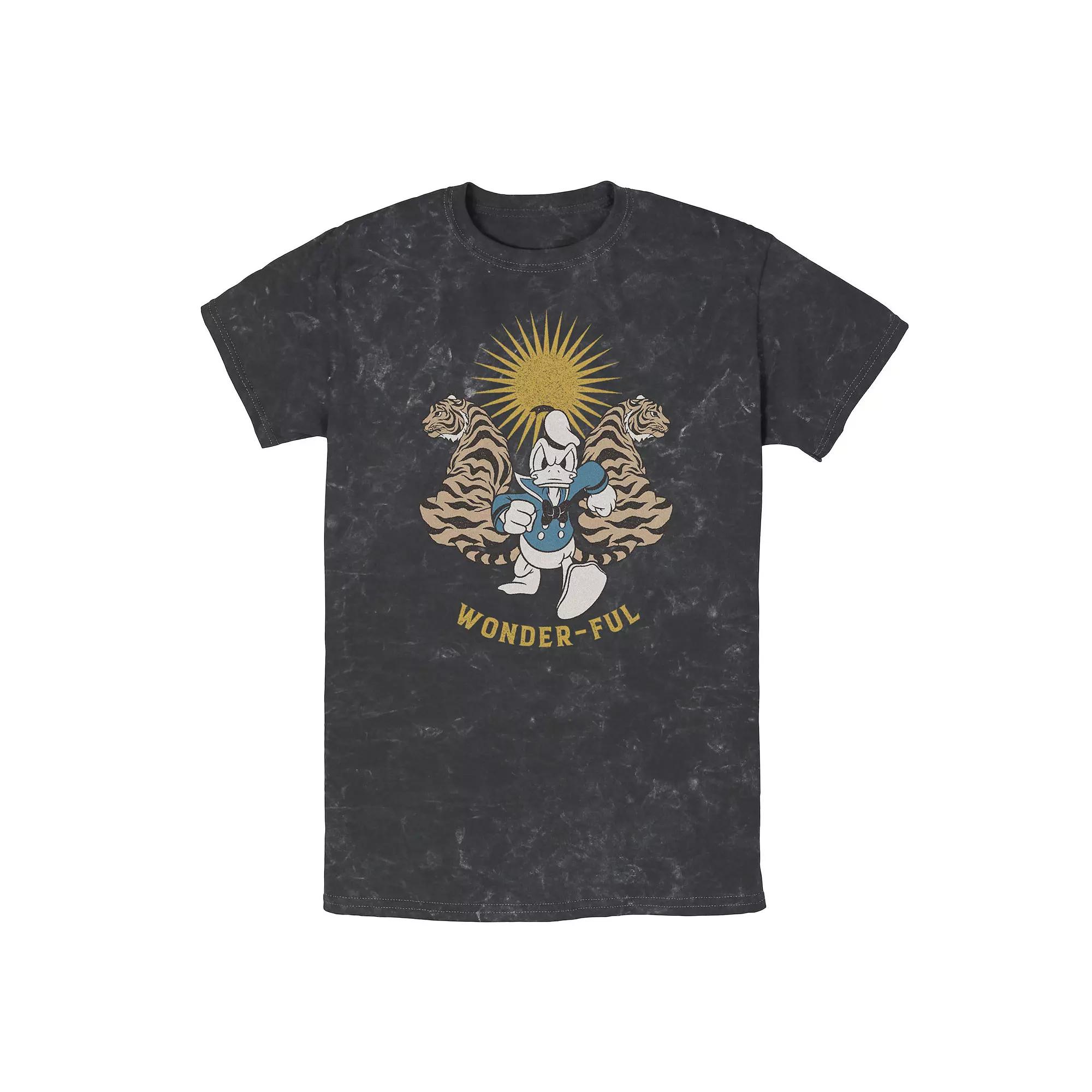 Men's Disney Donald Duck Wonder-ful New Years Donald & Tigers Tee,  Product Image