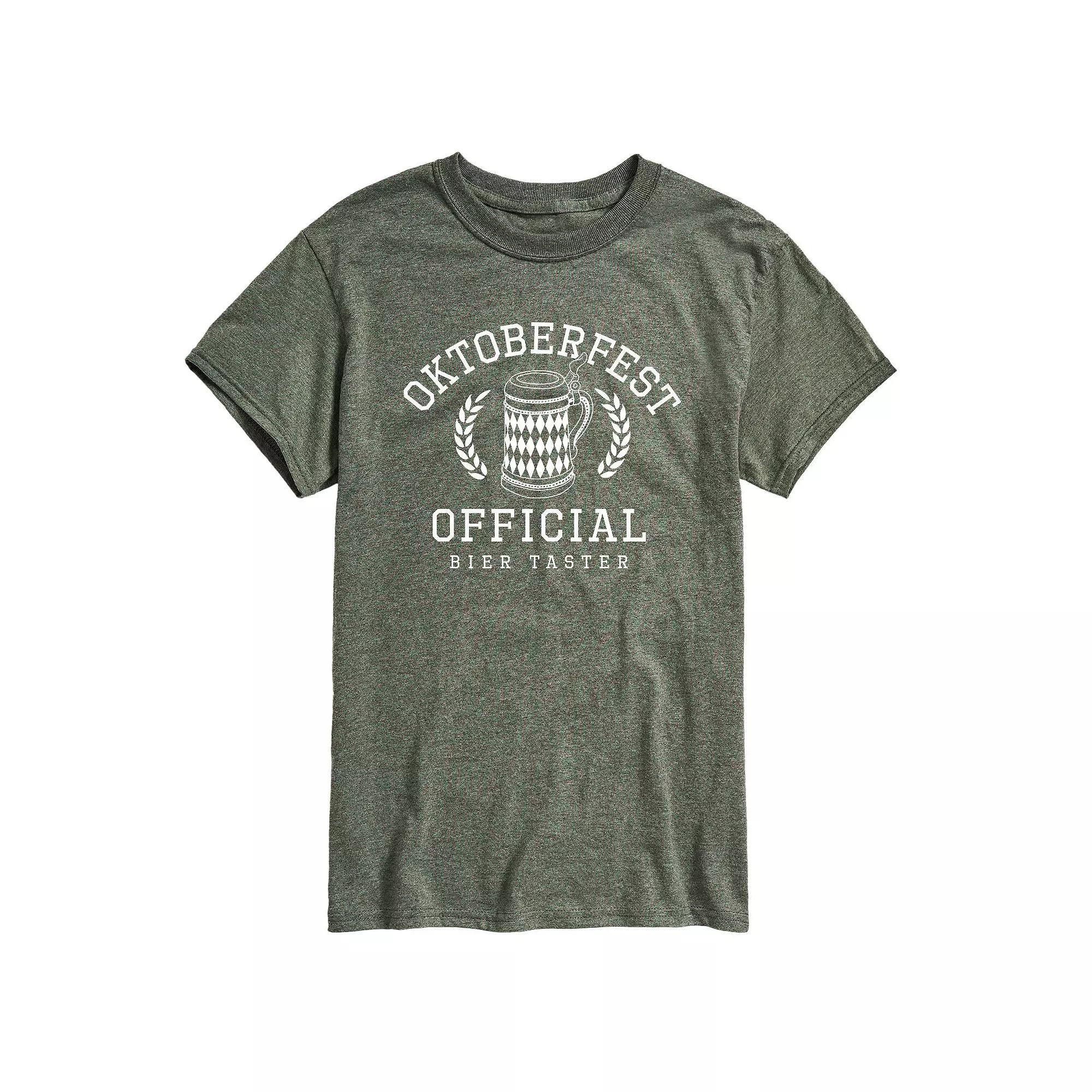Men's Oktoberfest Official Bier Taster Tee,  Product Image