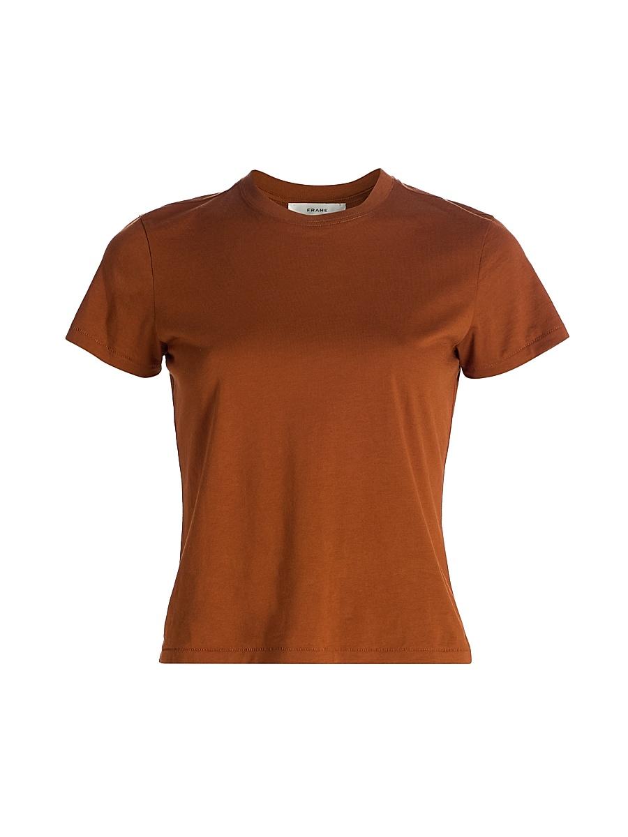 Womens Cotton Crop Baby T-Shirt Product Image