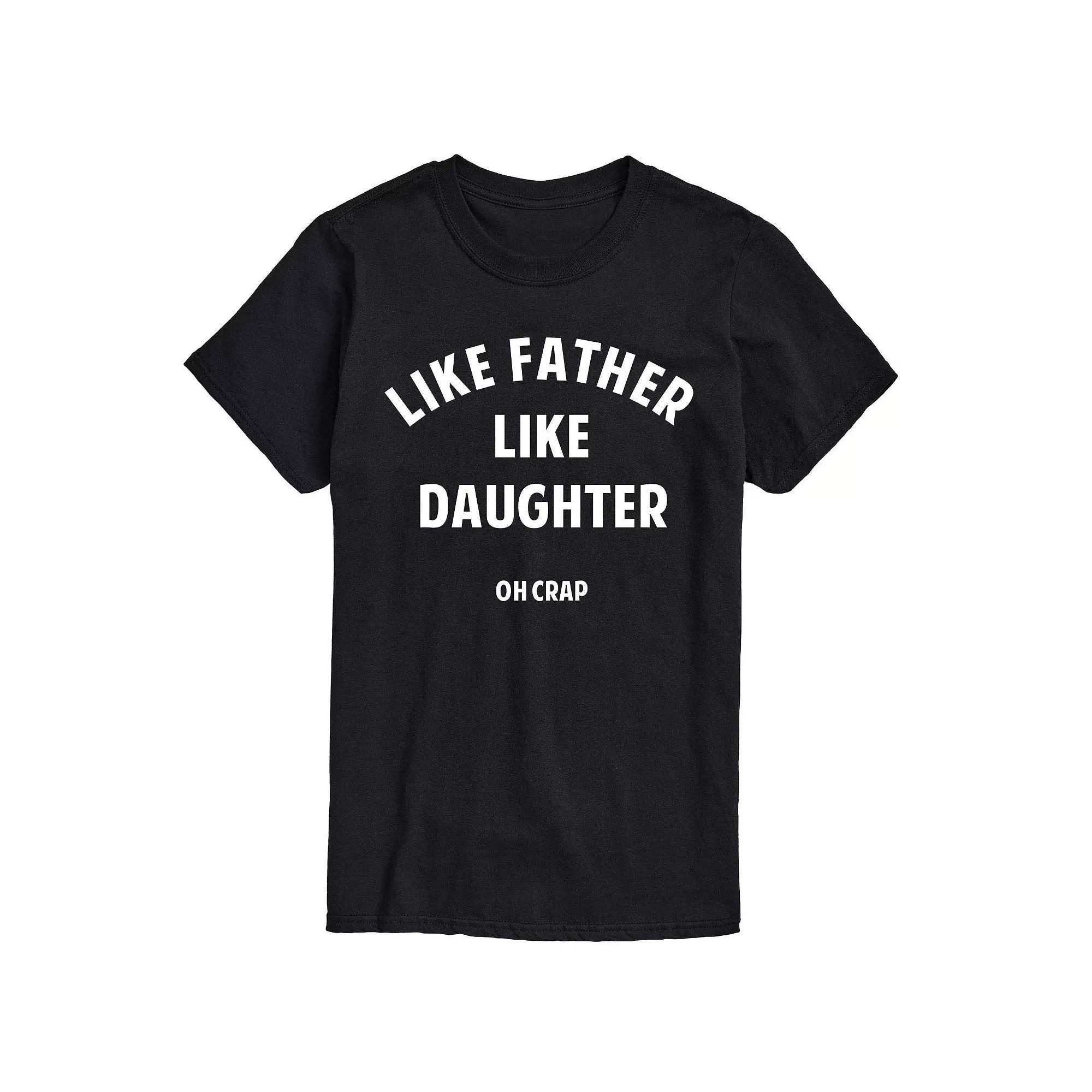 Big & Tall Father Like Daughter Tee, Men's,  Product Image