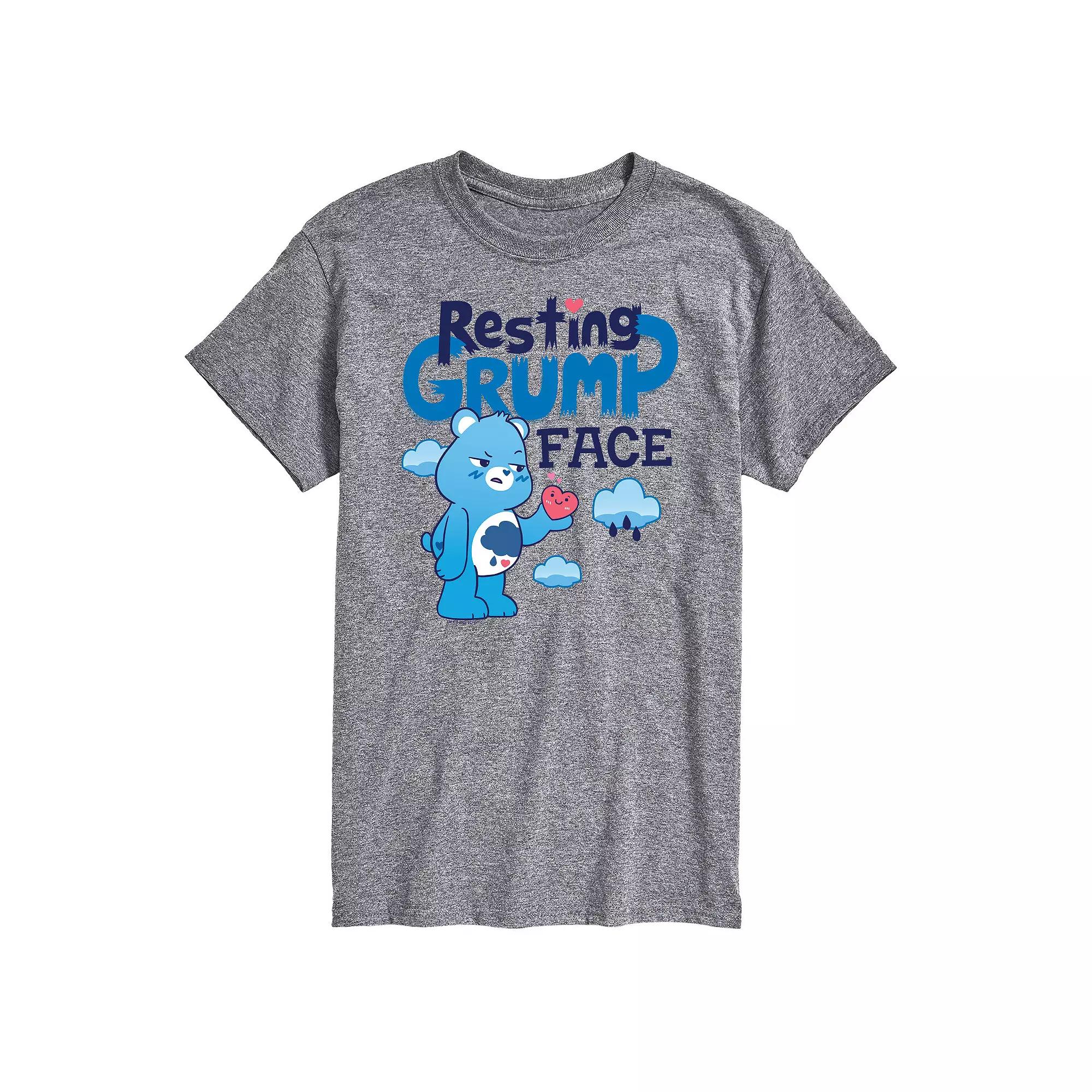 Big & Tall Care Bears Resting Grump Face Graphic Tee, Men's,  Product Image