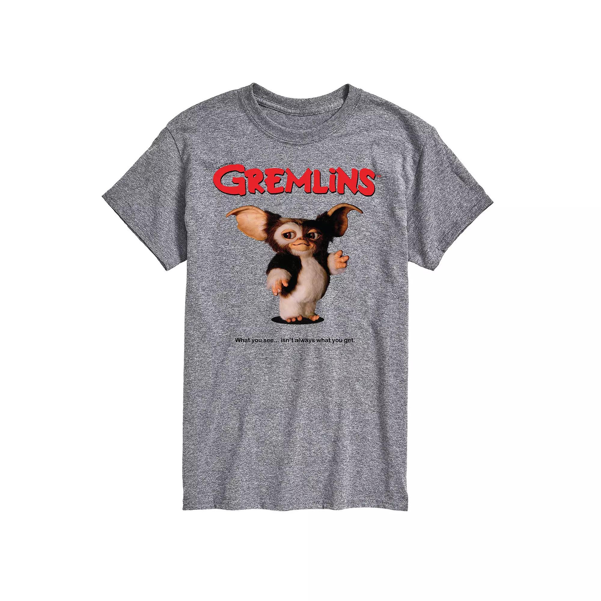 Big & Tall Gremlins Movie Poster Graphic Tee, Men's,  Product Image
