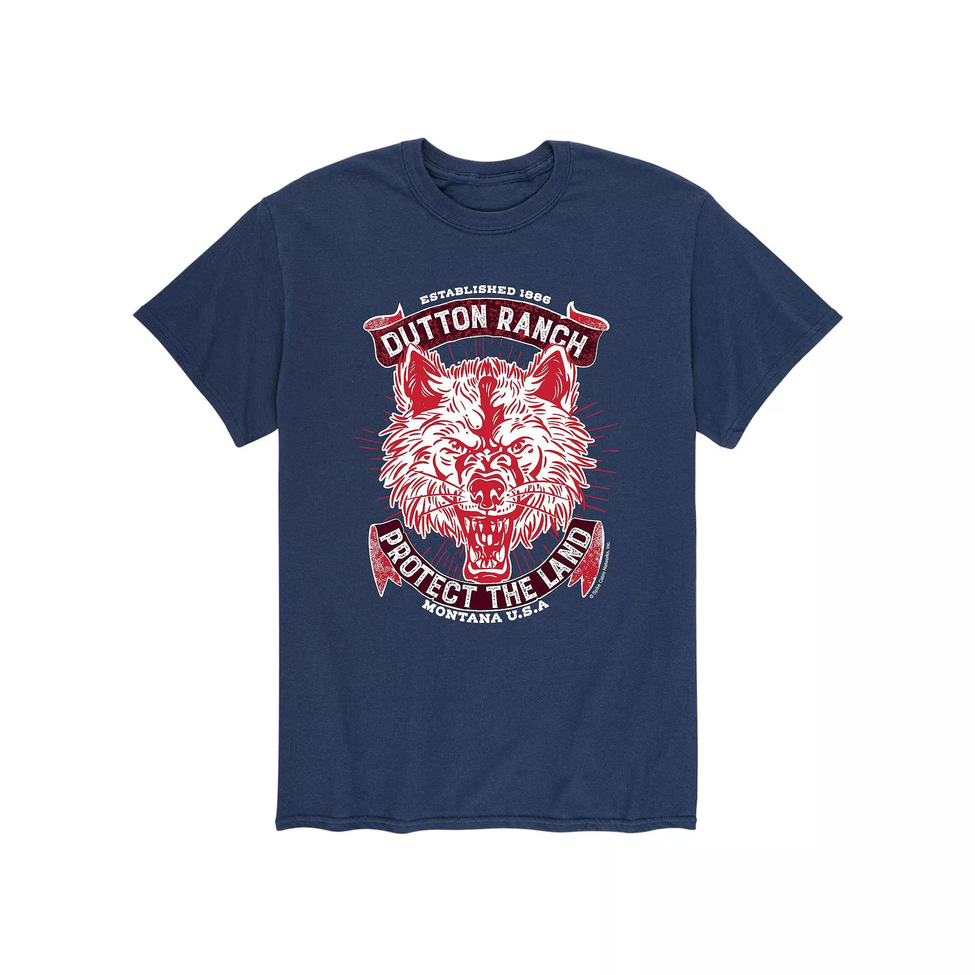 Men's Yellowstone Wolf Protect Tee,  Product Image