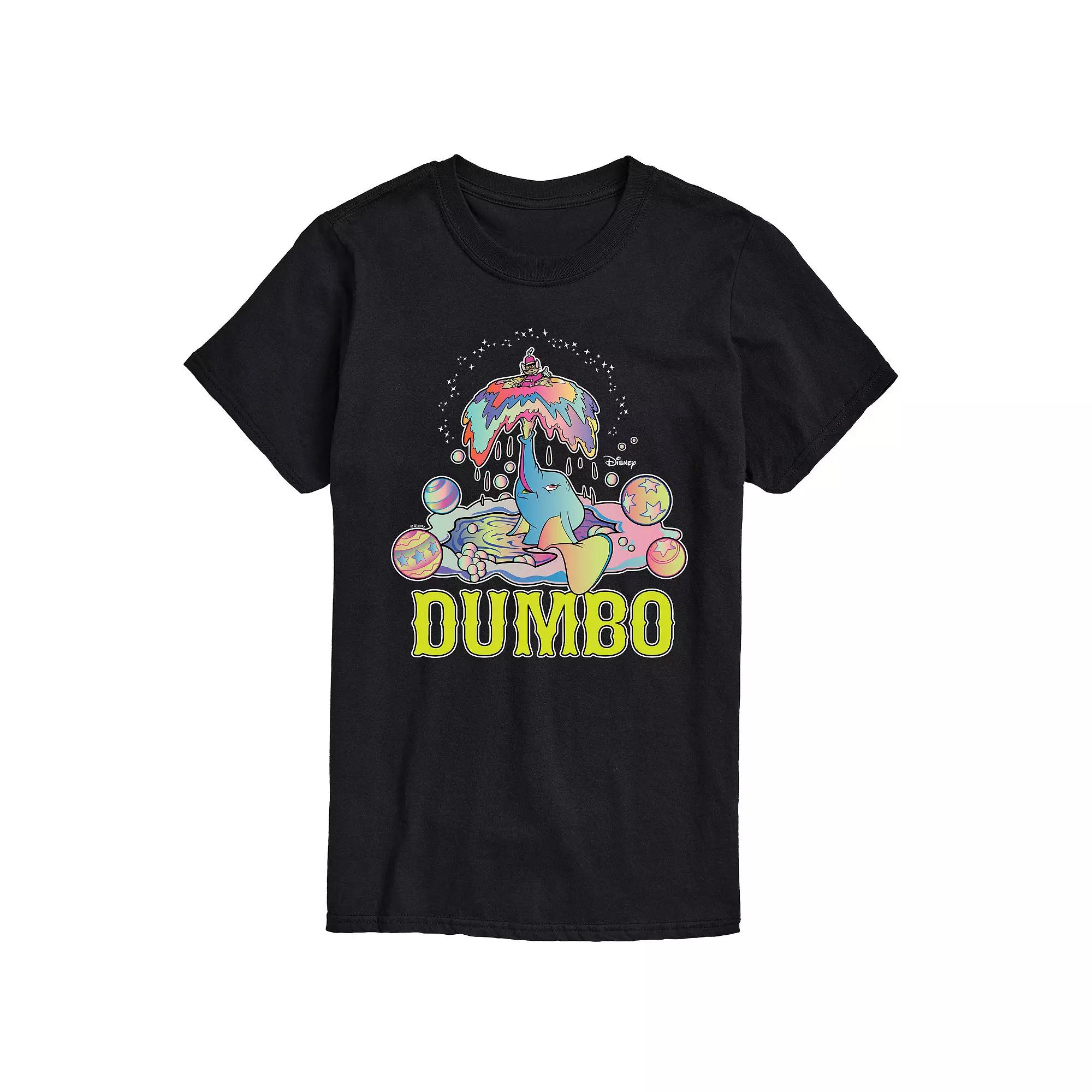 Disney's Dumbo Men's Psychedelic Graphic Tee,  Product Image