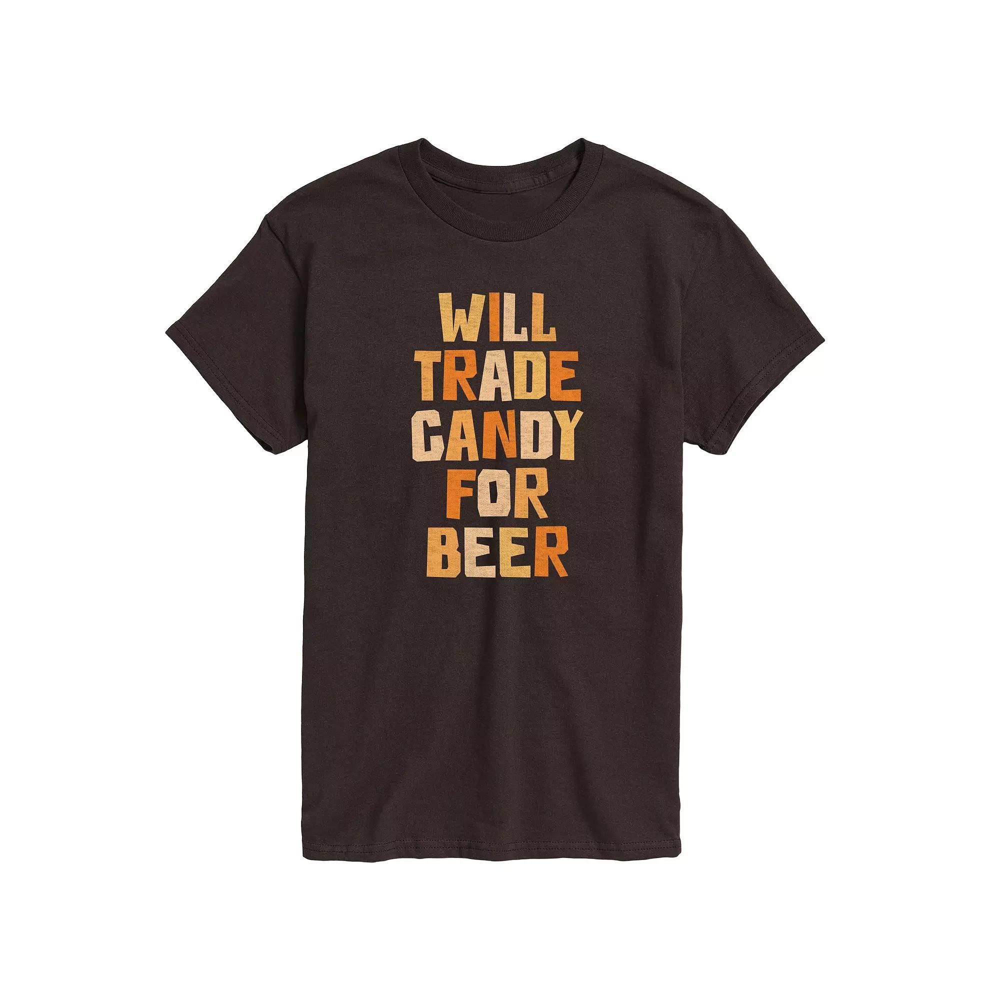 Men's Will Trade Candy For Beer Graphic Tee,  Product Image