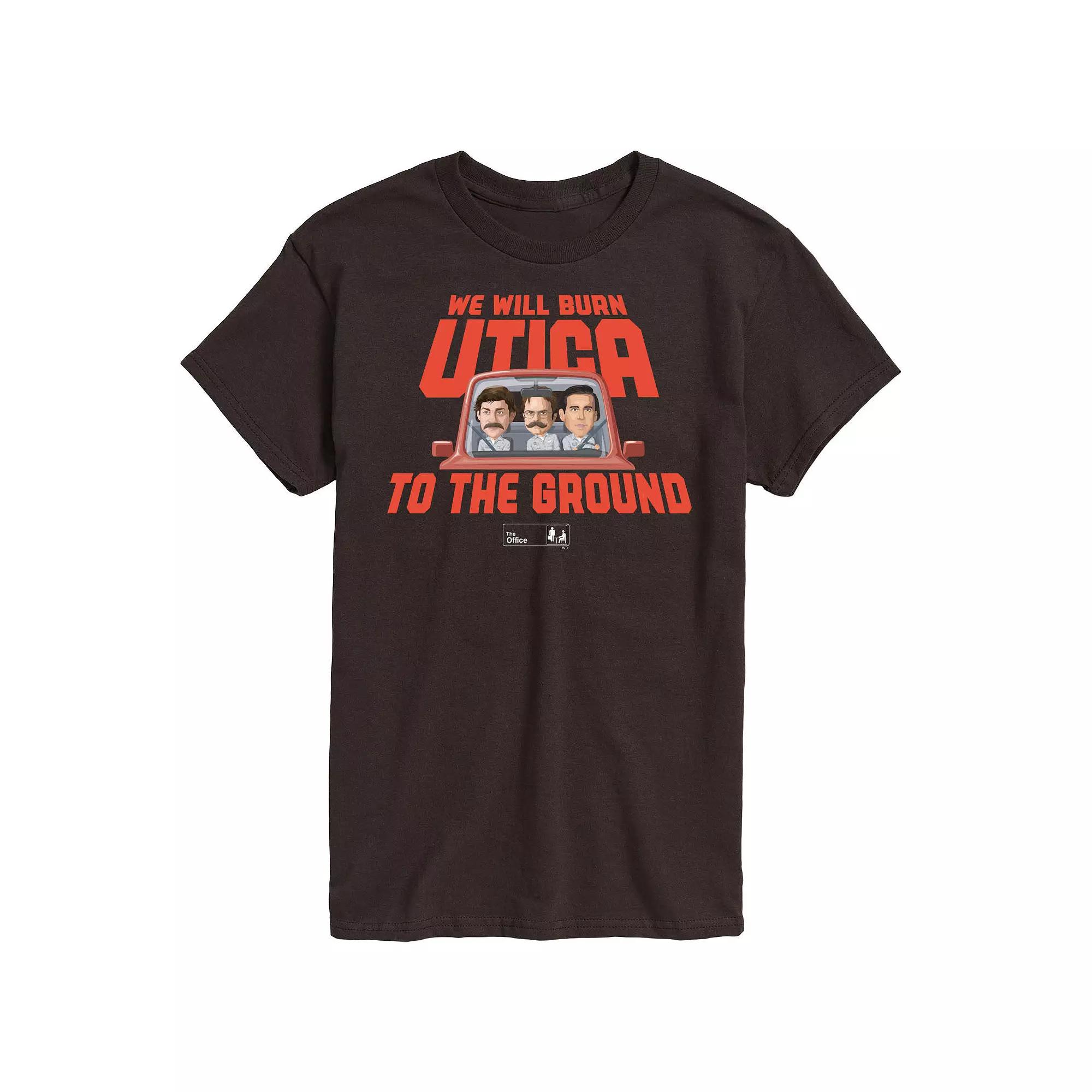 Men's The Office Burn Utica Tee,  Product Image