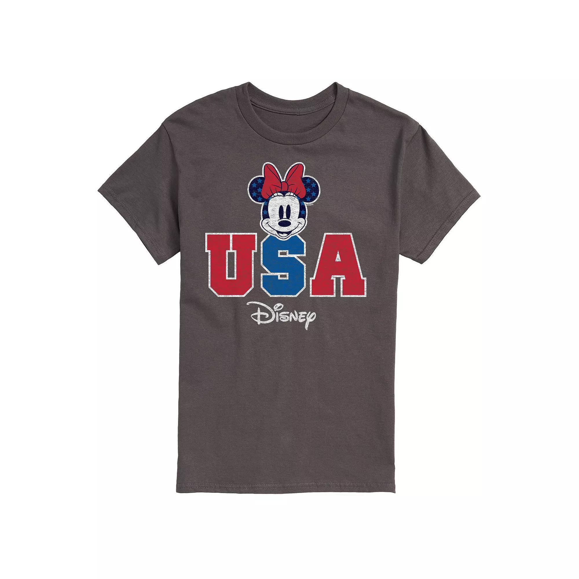 Disney's Minnie Mouse Men's USA Graphic Tee,  Product Image