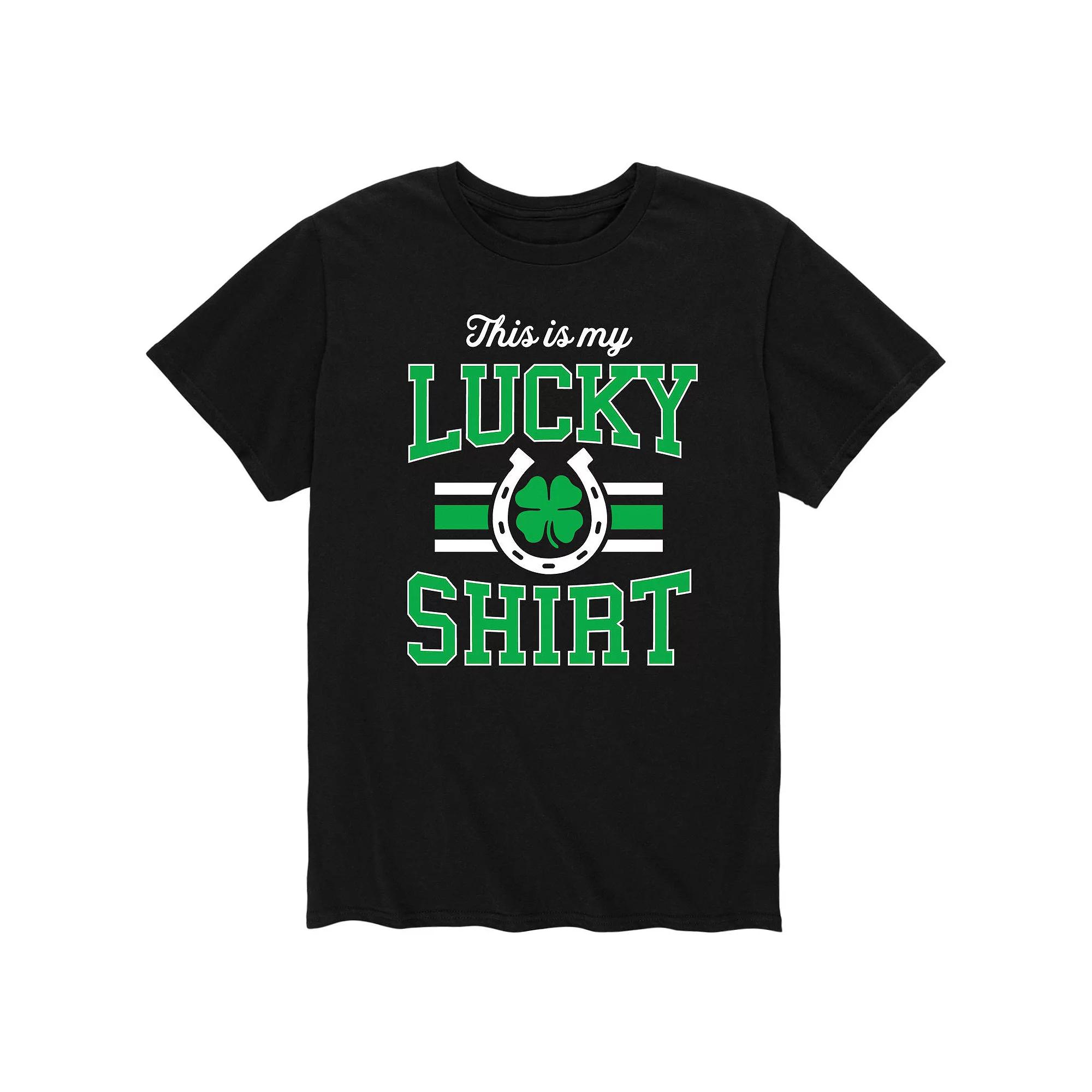 Men's "This Is My Lucky Shirt" Tee,  Product Image