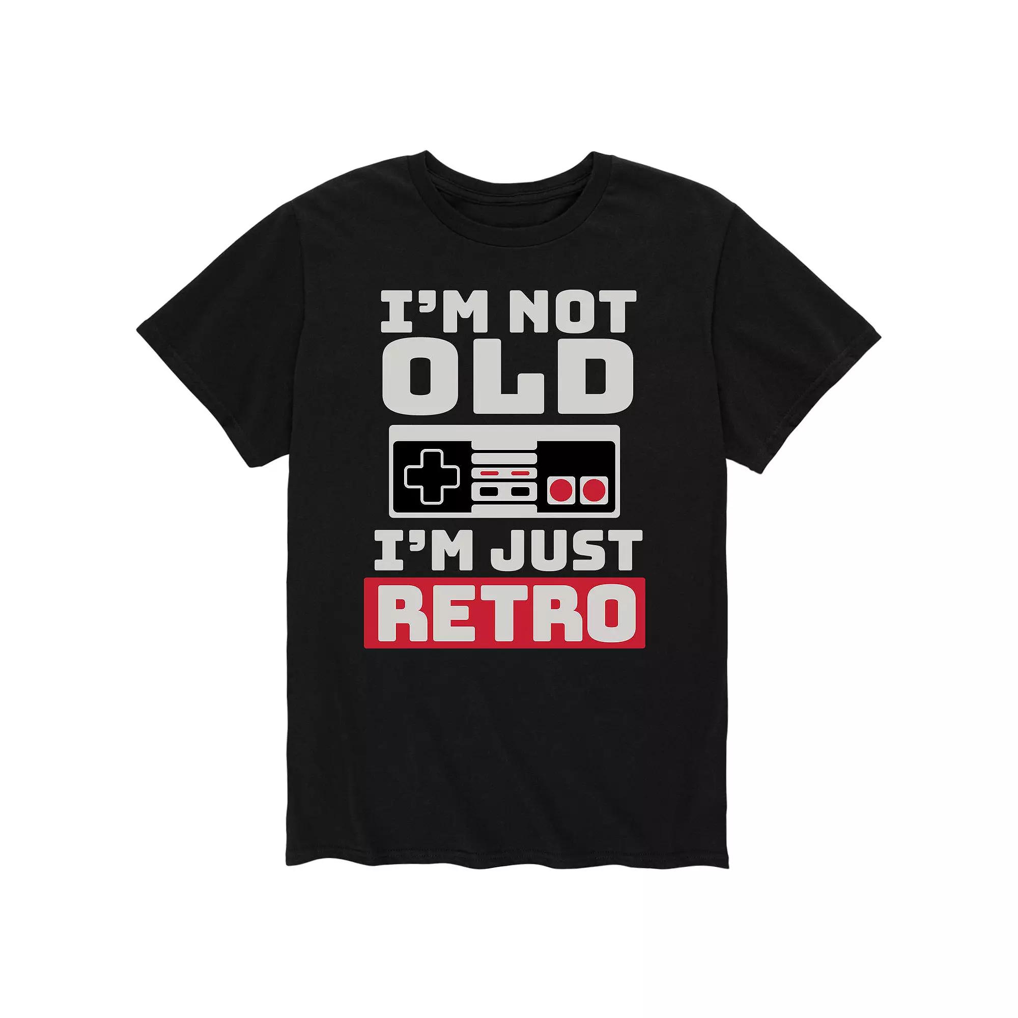 Men's I'm Not Old I'm Just Retro Tee,  Product Image
