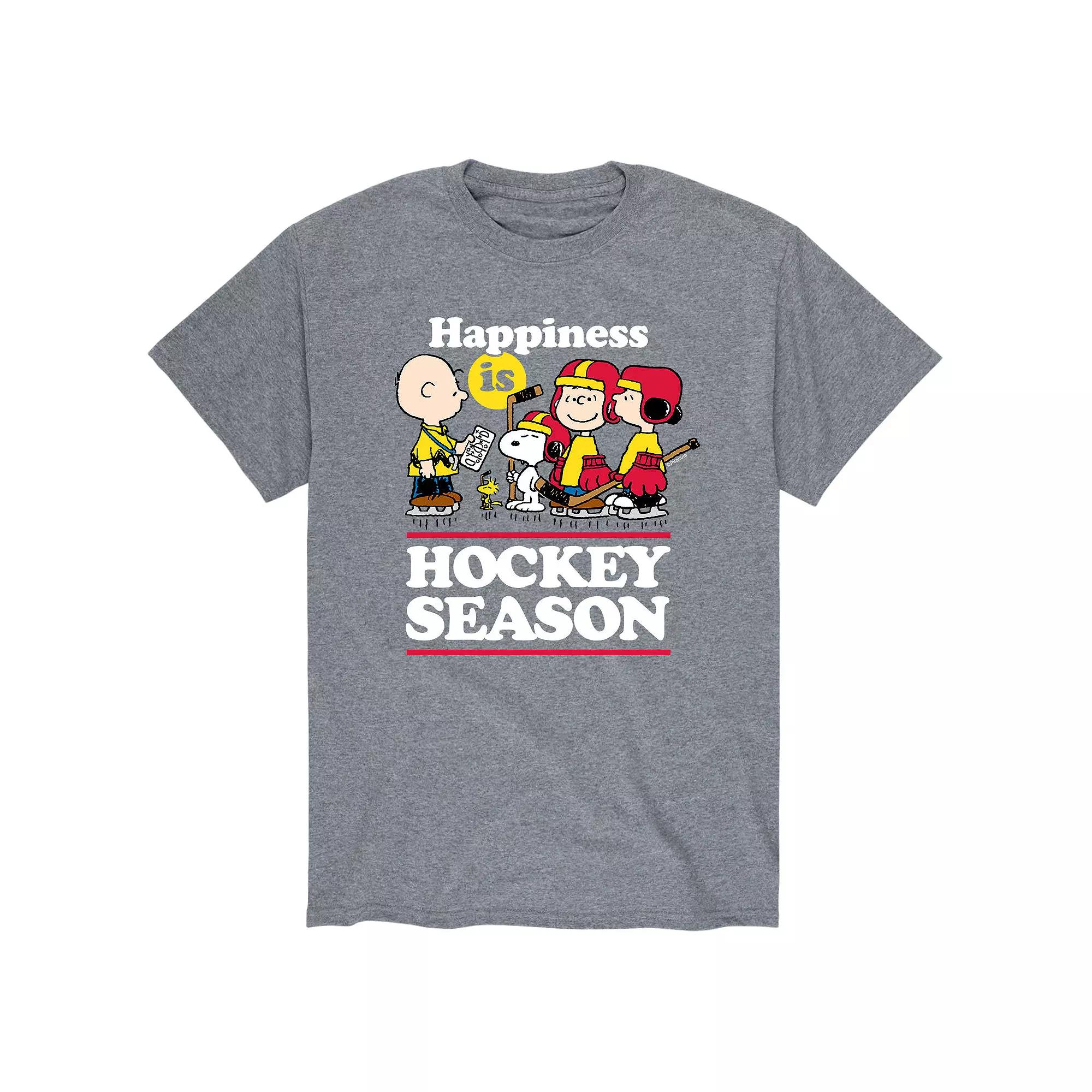 Men's Peanuts Hockey Season Tee,  Product Image