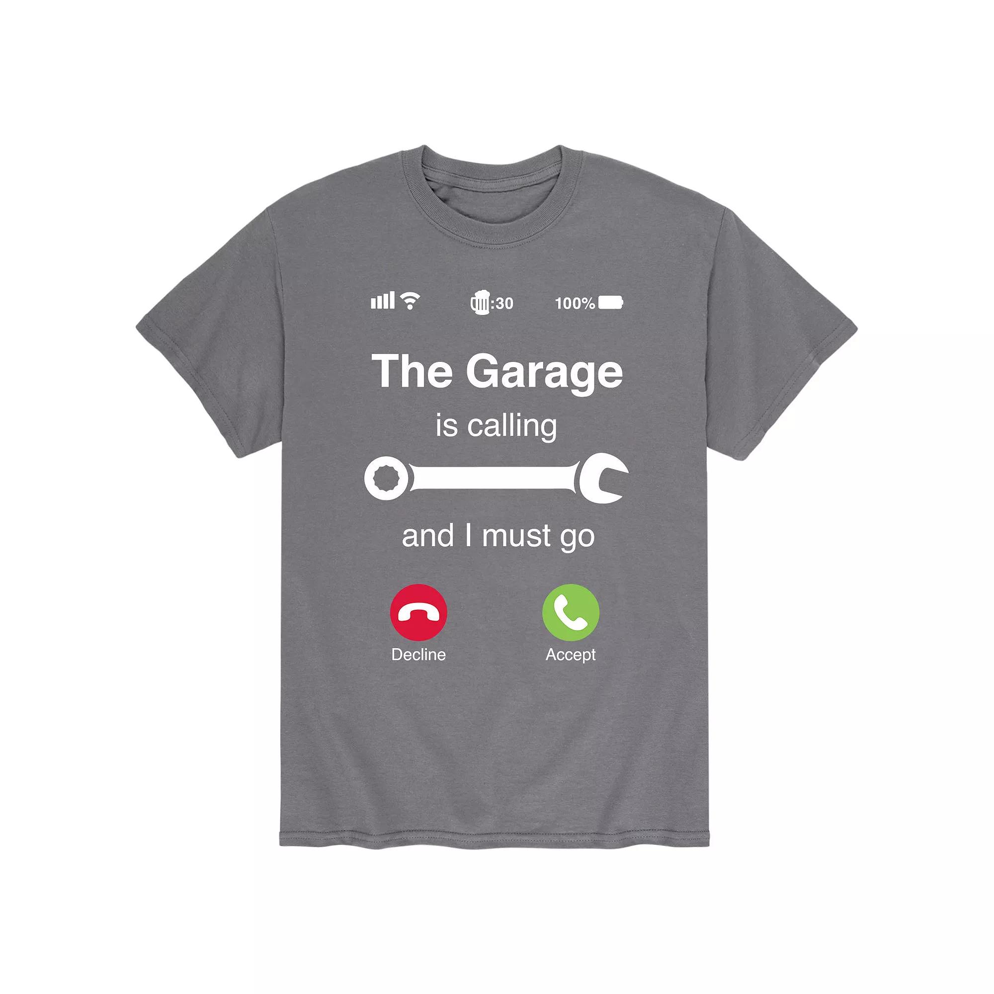 Men's The Garage Is Calling Tee,  Product Image