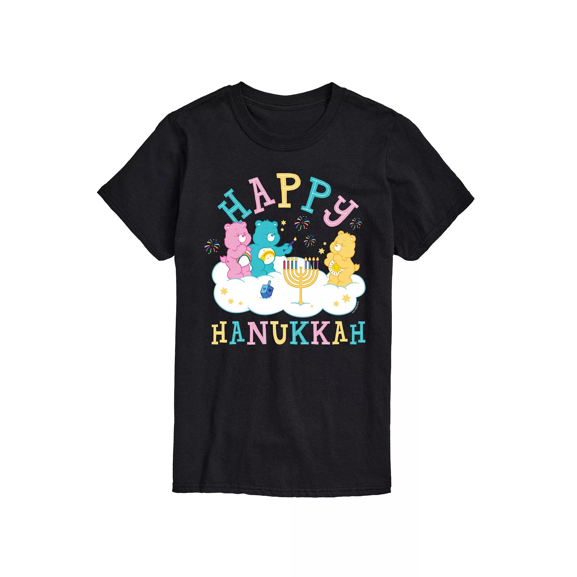 Men's Care Bears Happy Hanukkah Graphic Tee,  Product Image