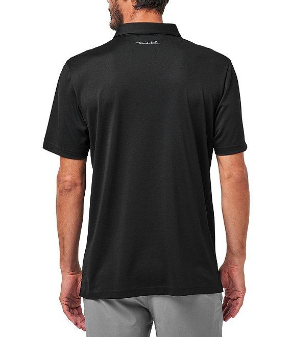 TravisMathew Good Good Chest Stripe Short Sleeve Polo Shirt Product Image