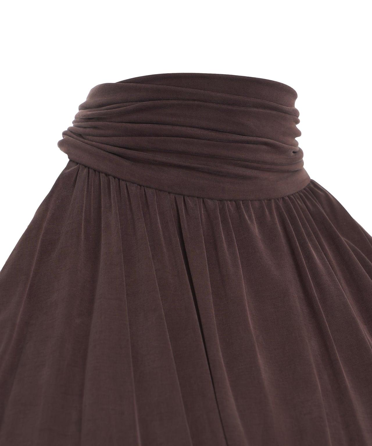 Evening dress with back neckline Product Image