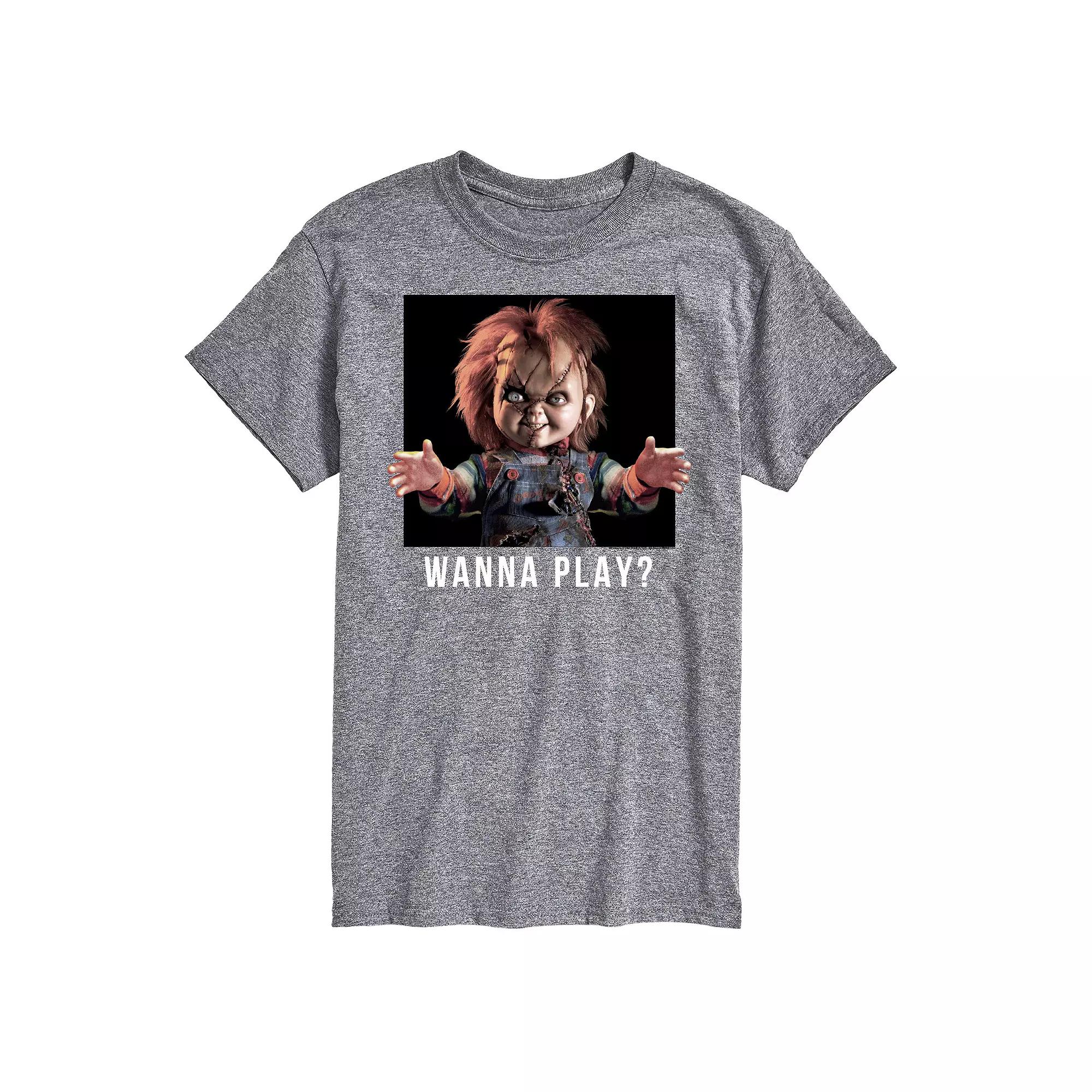 Big & Tall Chucky Play Graphic Tee, Men's,  Product Image