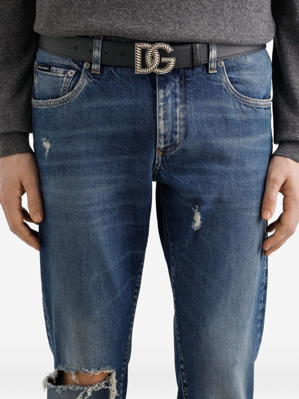 logo-buckle belt Product Image