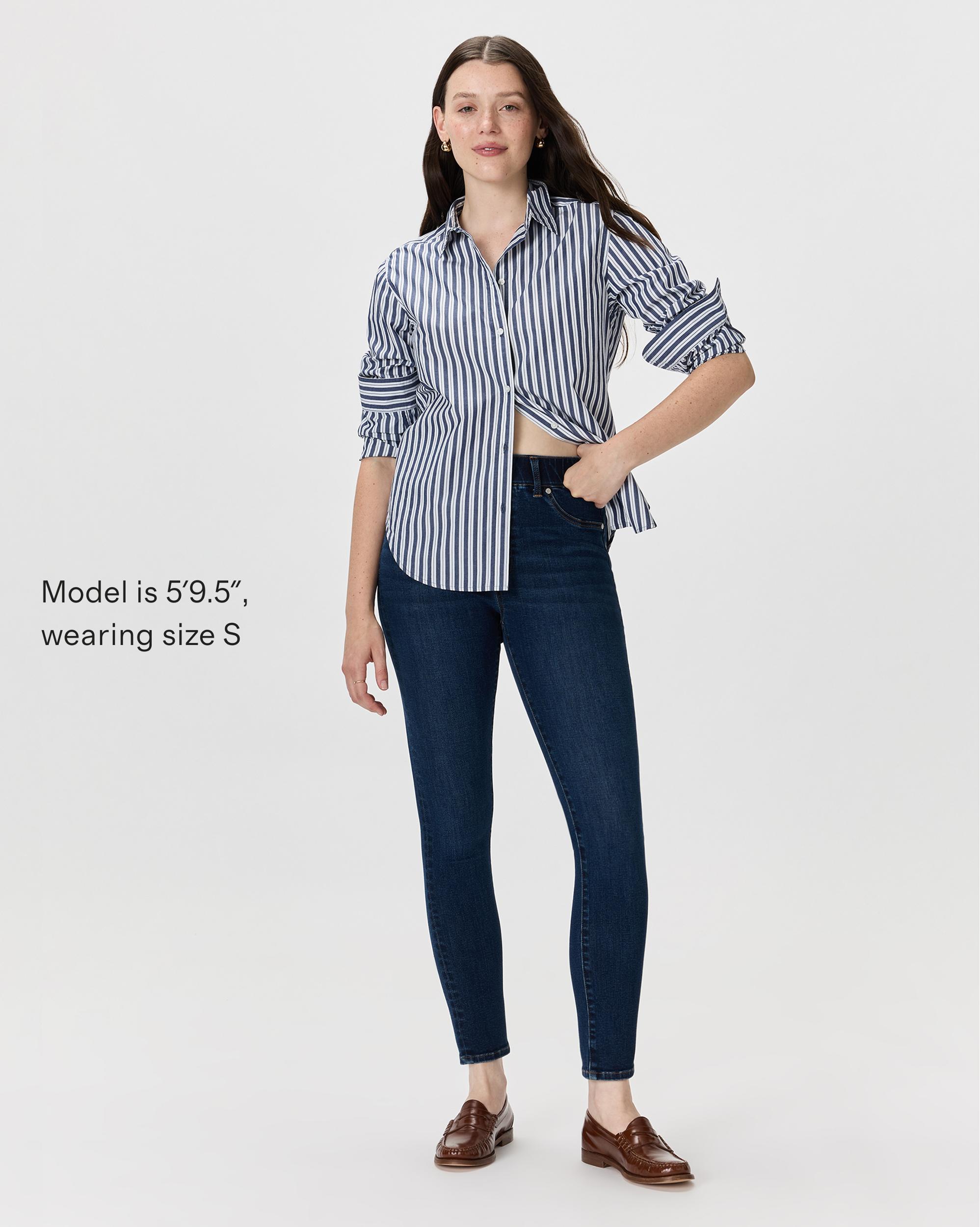 Quince | Women's Nina Stretch Pull-On Skinny Jeans Size XL, Cotton Product Image