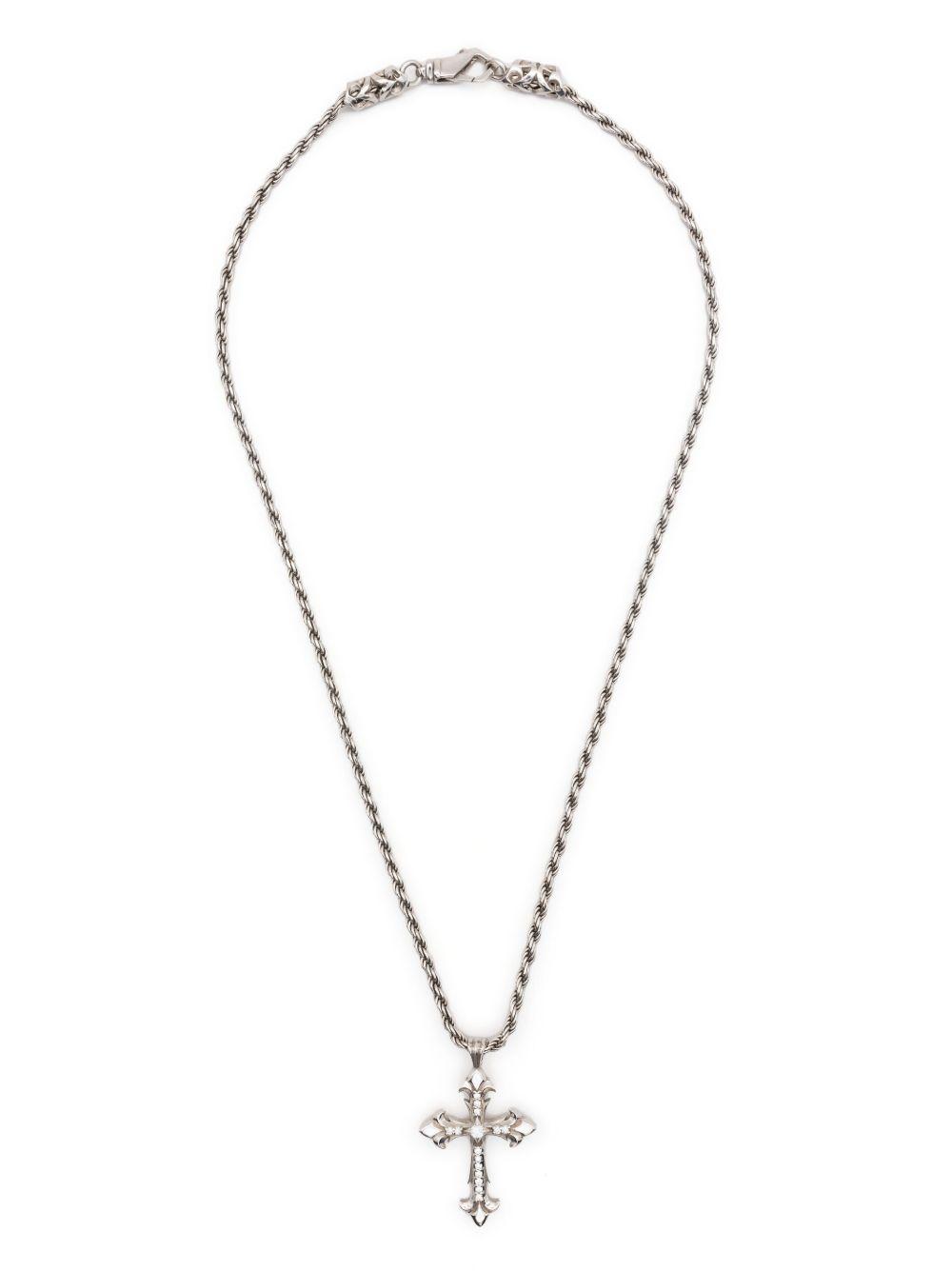 Fleury cross-pendant necklace Product Image