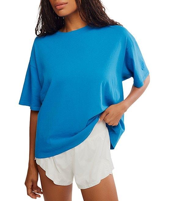 FP Movement Tackle Tee Scoop Neck Short Sleeve Boxy Tee Product Image