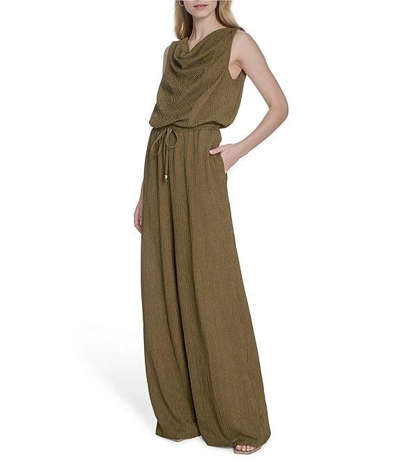Vince Camuto Cowl Neck Sleeveless Jumpsuit Product Image