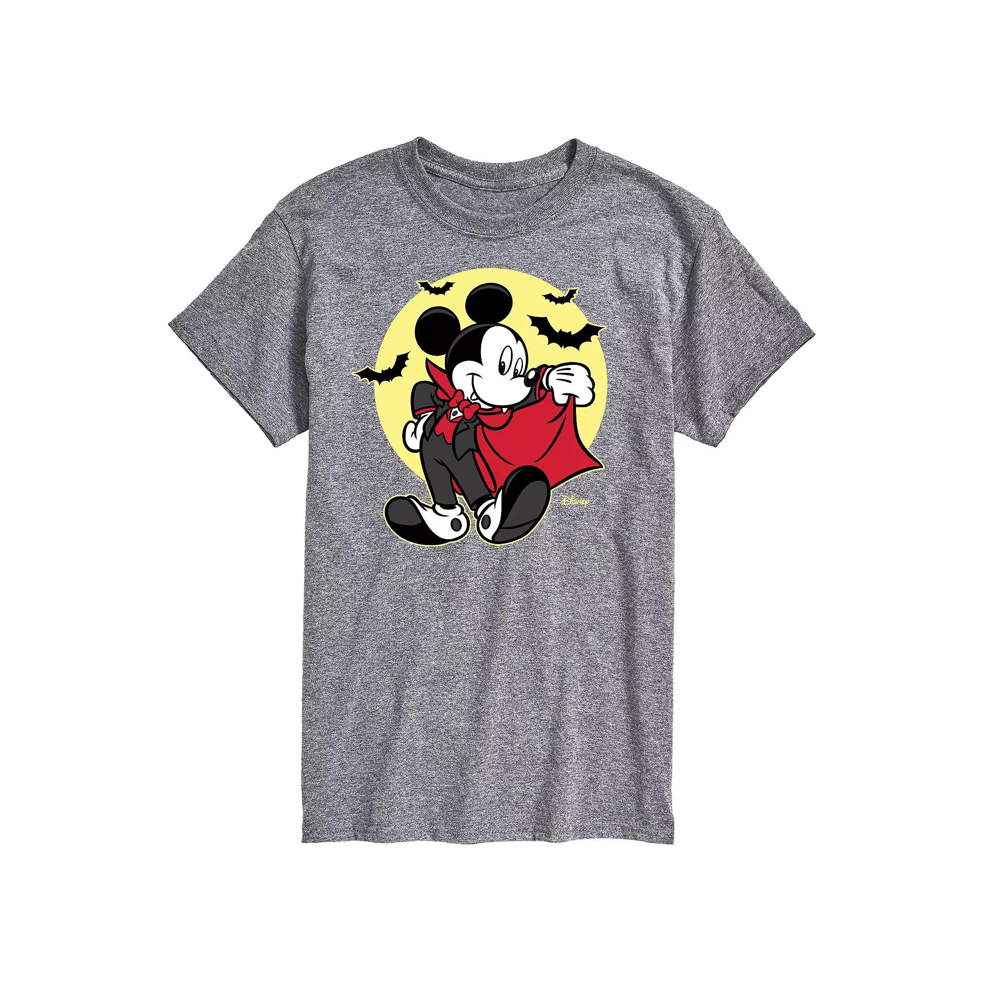Disney's Mickey Mouse & Friends Big & Tall Mickey Vampire Graphic Tee, Men's,  Product Image
