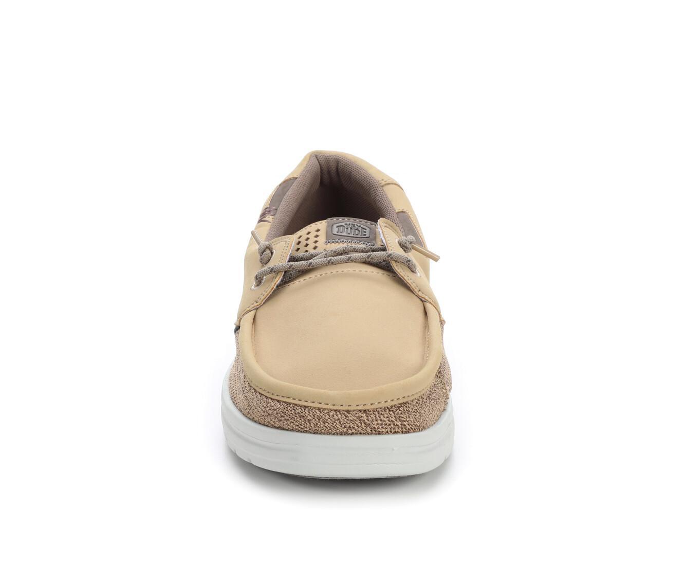 Men's HEYDUDE Welsh Grip Classic Mesh Boat Shoes Product Image