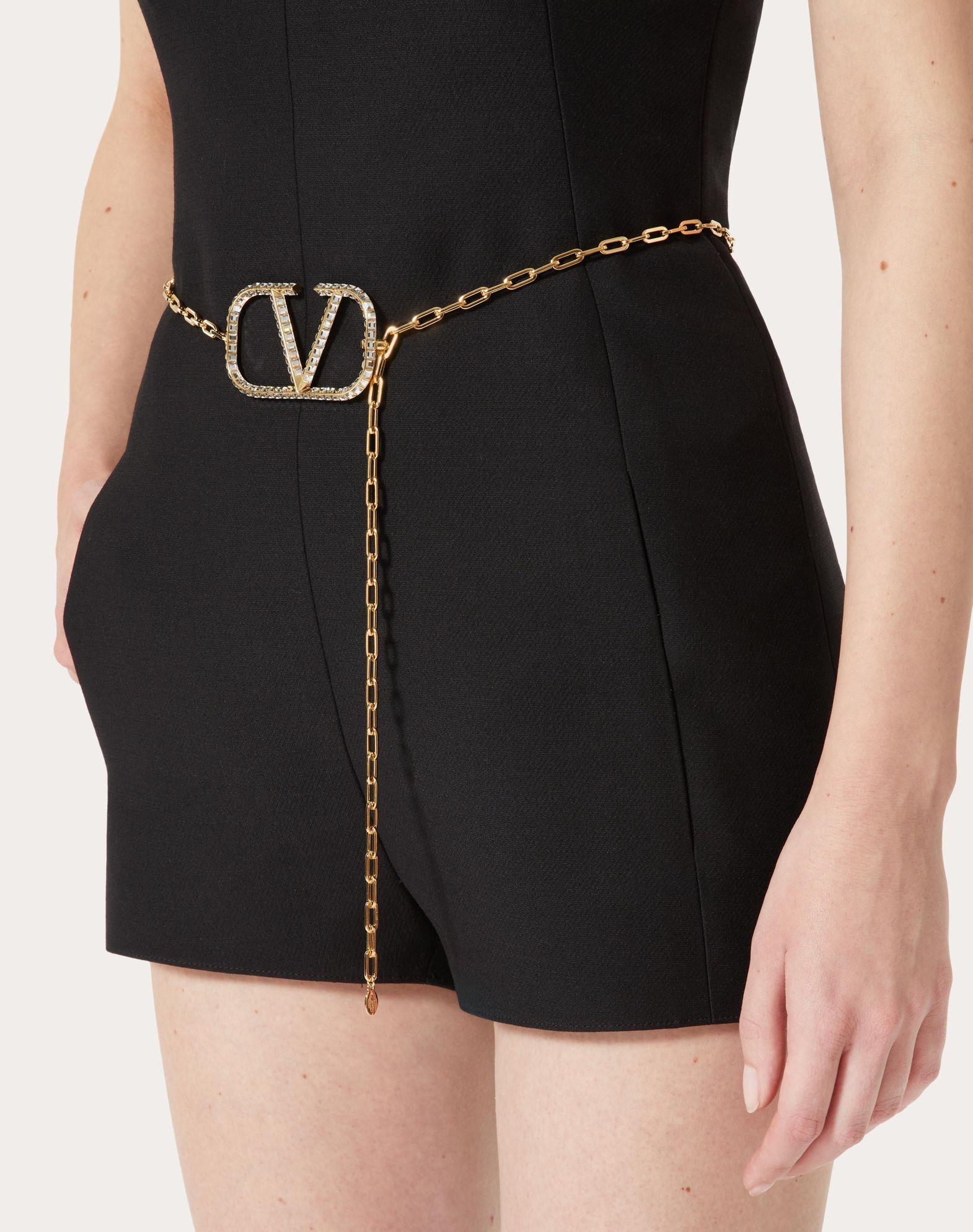 VLOGO SIGNATURE CHAIN BELT Product Image