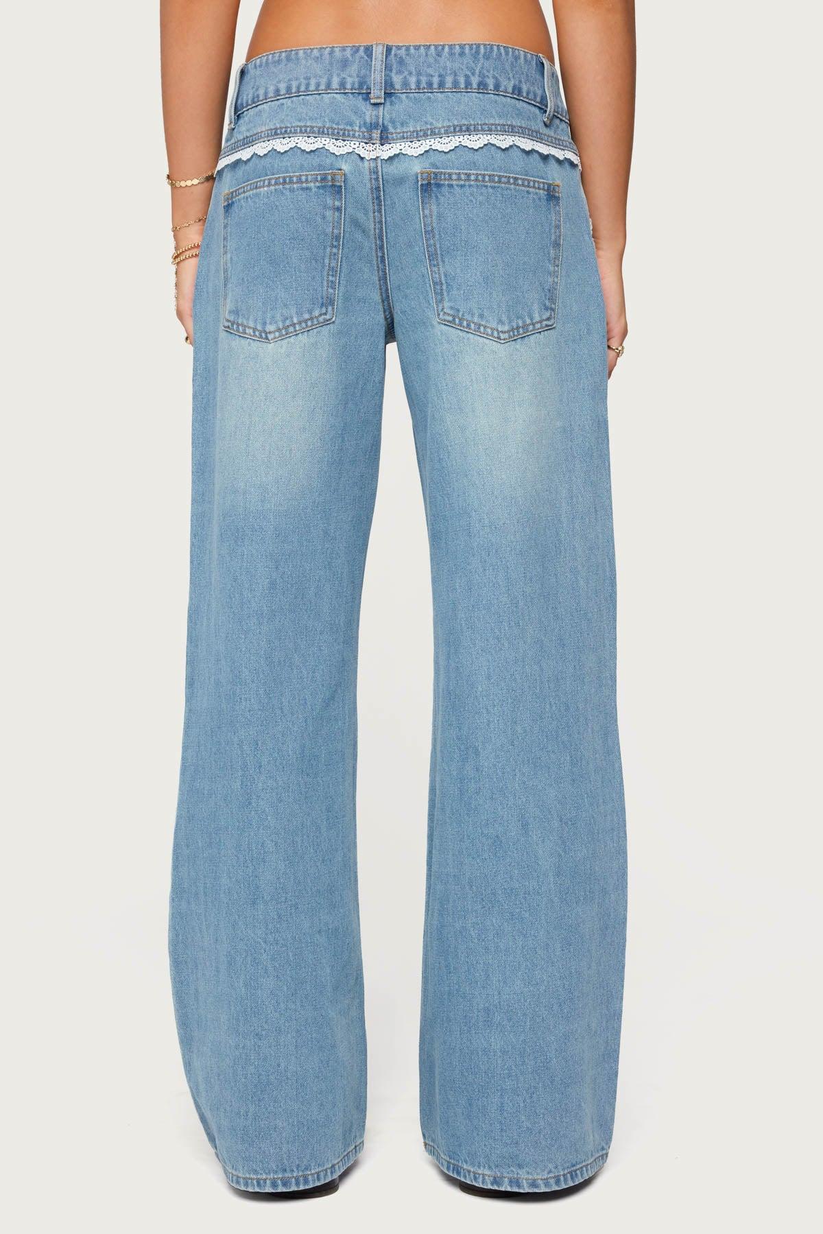 Alisha Lacey Low Rise Jeans Product Image