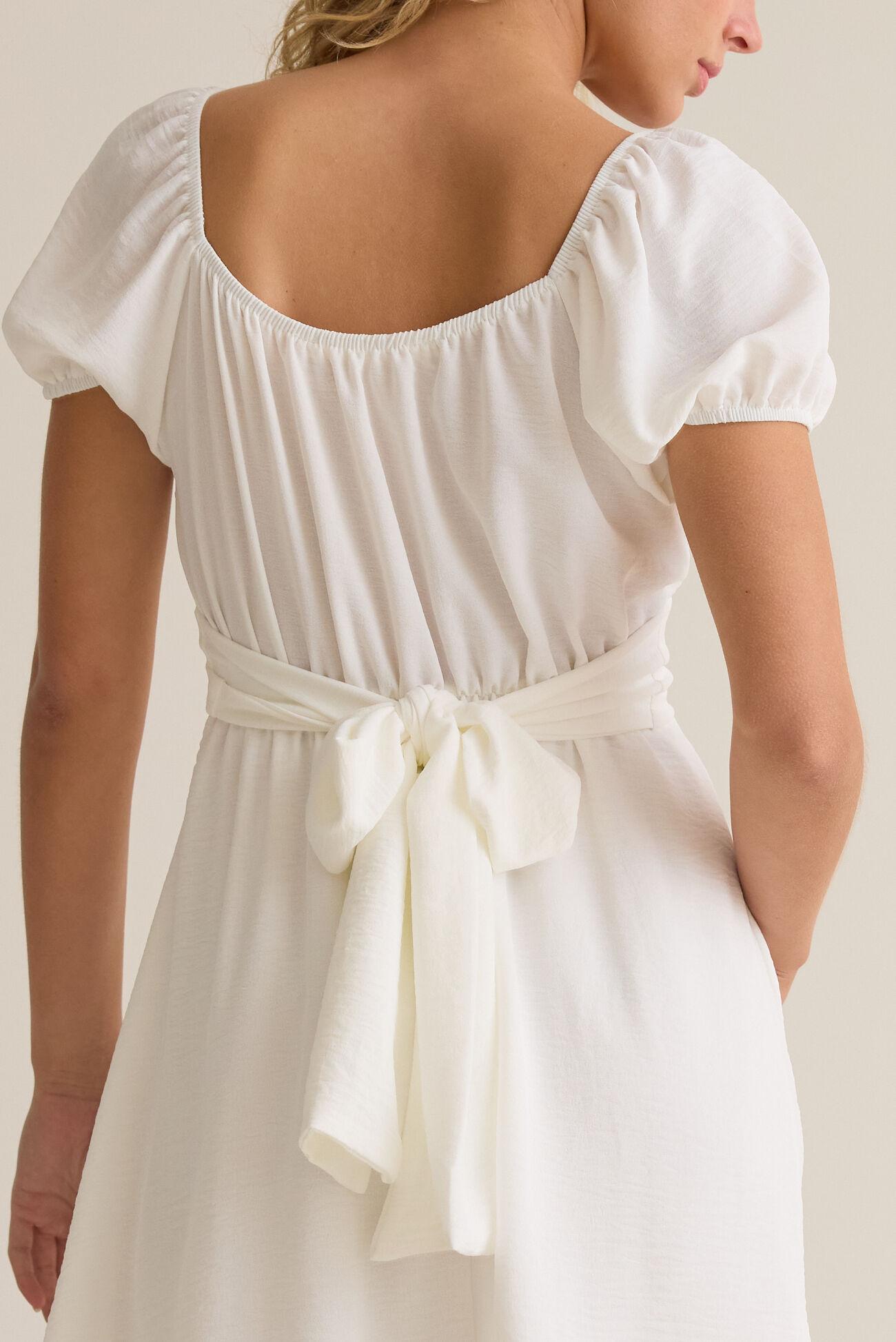 Delilah Crossover Mini Dress Product Image