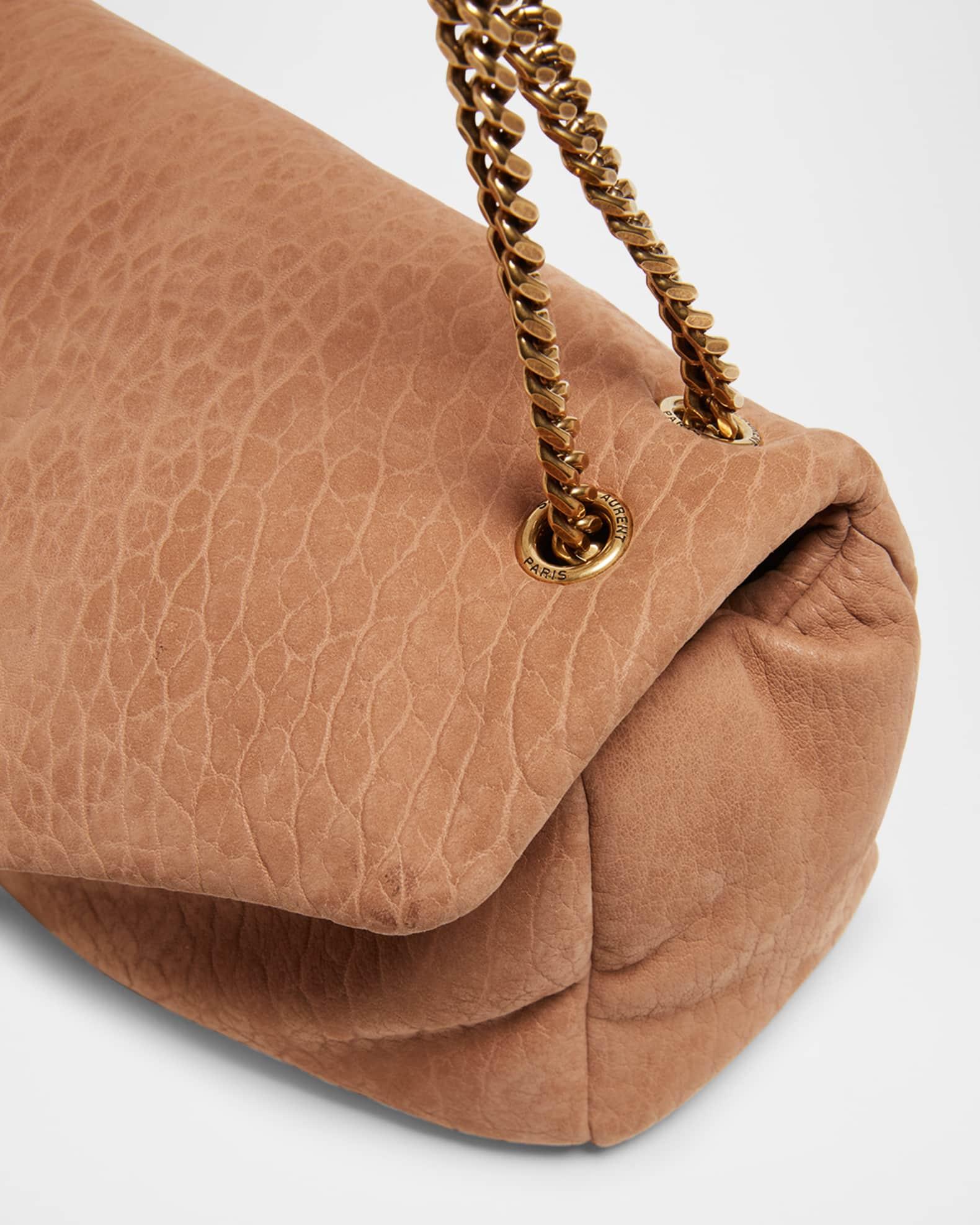 Calypso Medium YSL Shoulder Bag in Grained Nubuck Leather Product Image