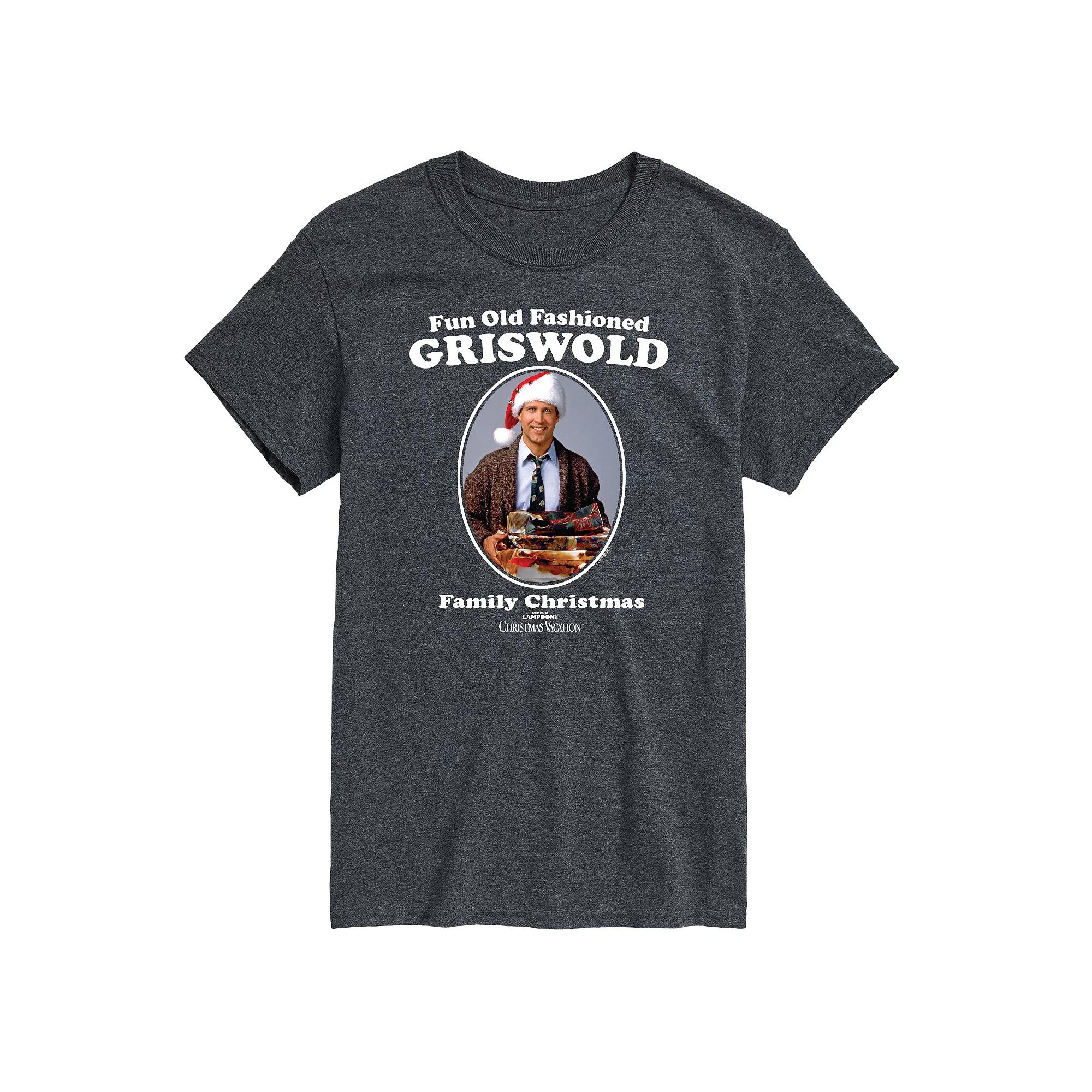 Big & Tall National Lampoon's Christmas Vacation Old Fashion Griswold Graphic Tee, Men's,  Product Image