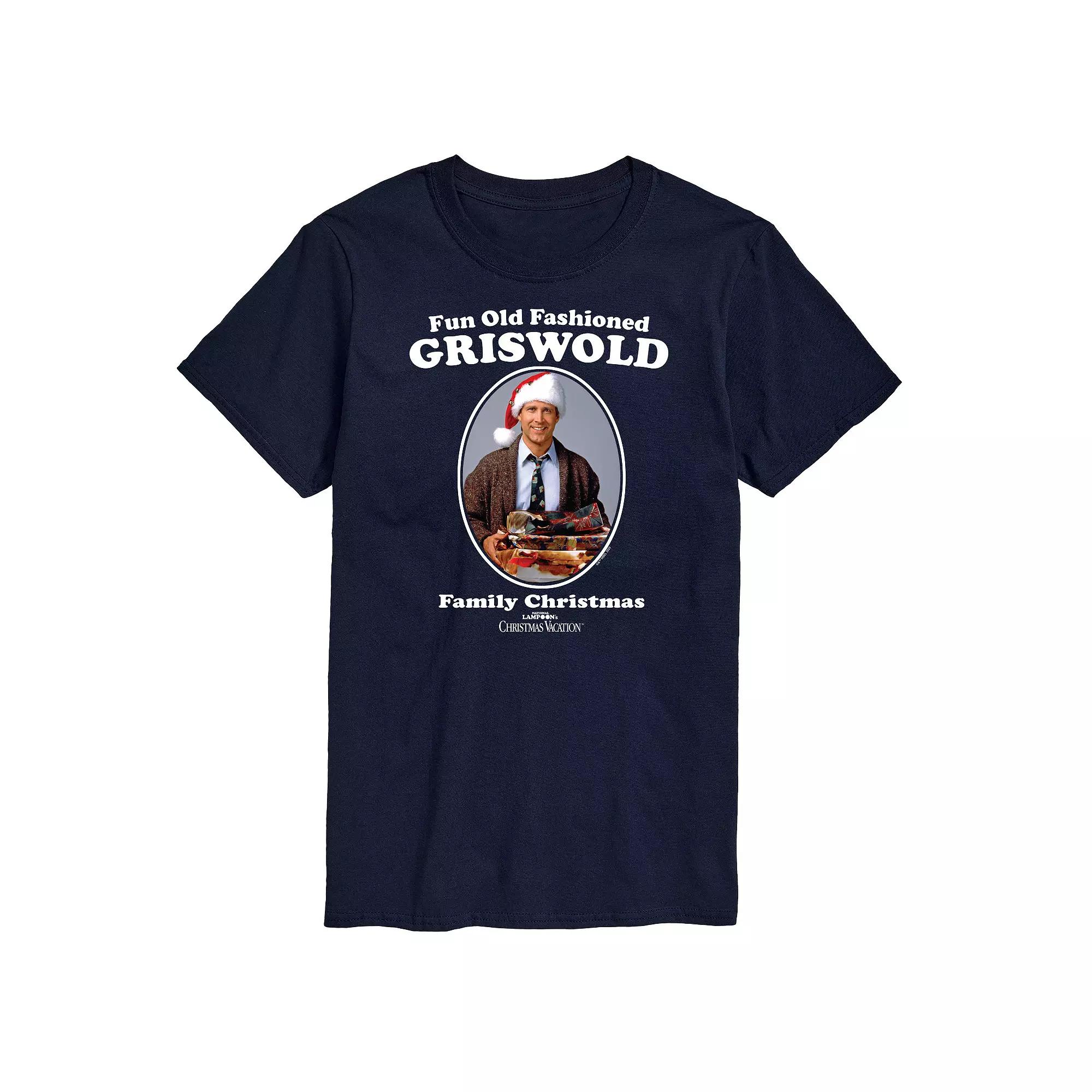 Big & Tall National Lampoon's Christmas Vacation Old Fashion Griswold Graphic Tee, Men's,  Product Image
