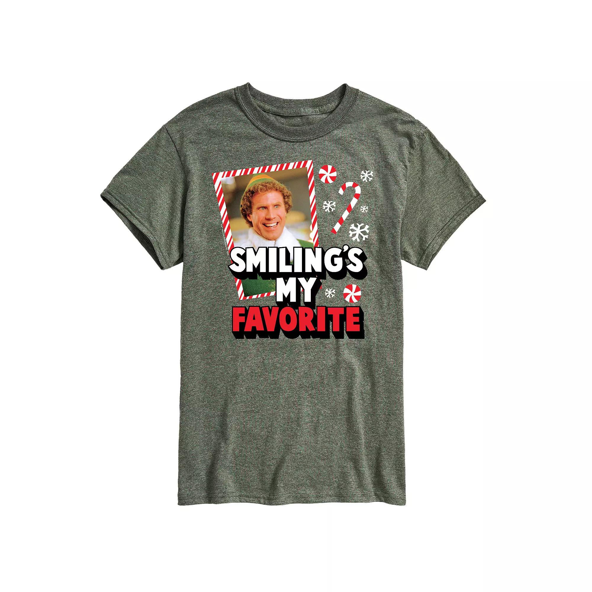 Men's Elf Smilings My Favorite Tee,  Product Image