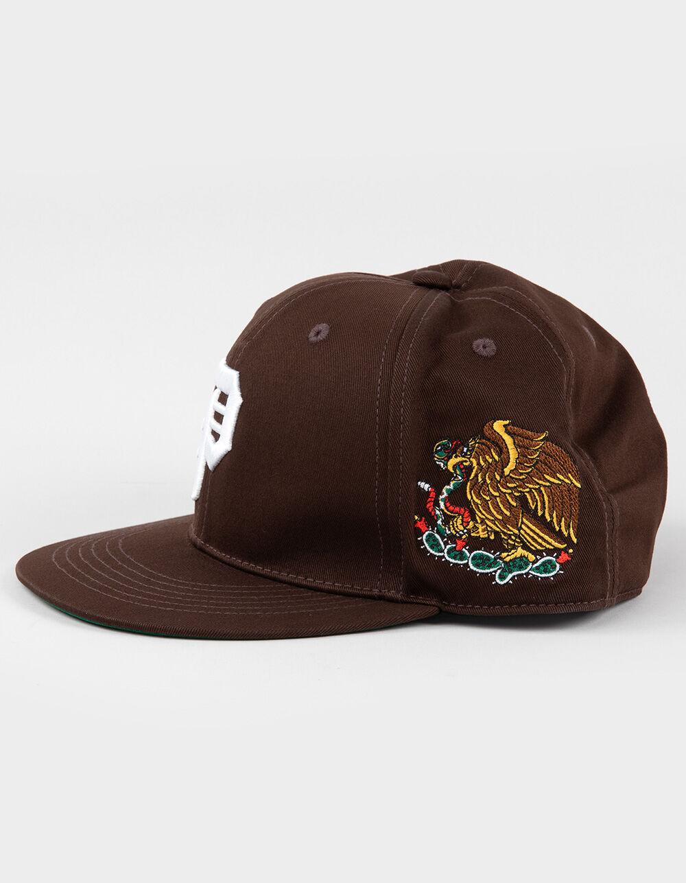 PRIMITIVE Por Vida Snapback Hat - BROWN Product Image