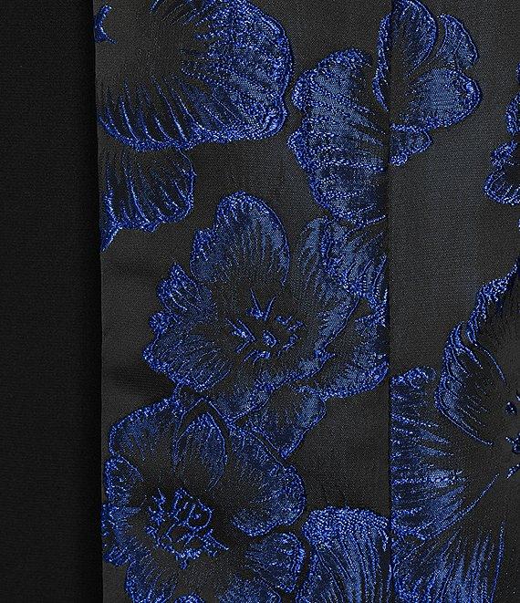 Alex Evenings Floral Print Duster 2-Peice Jacket Set Product Image