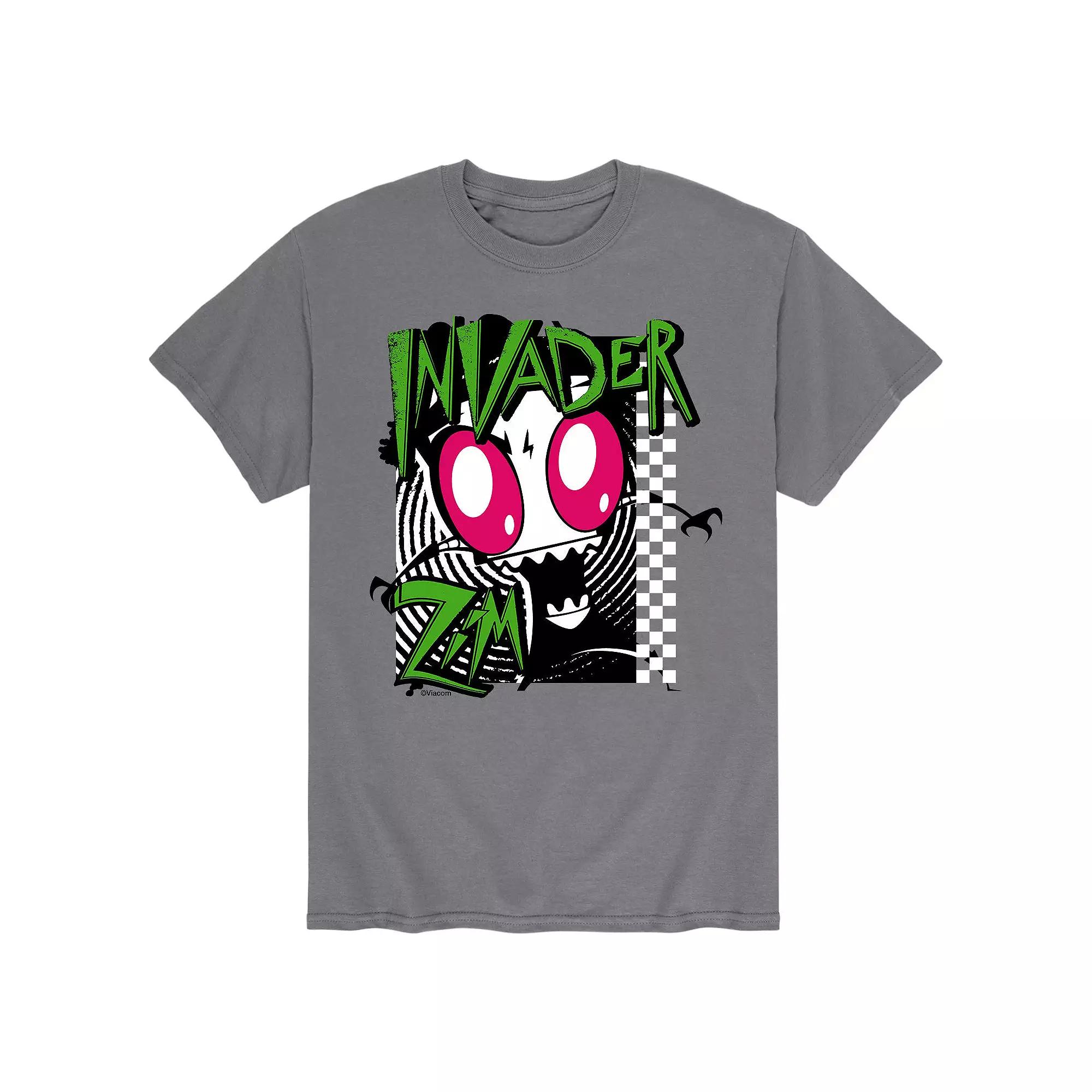 Men's Invader Zim Checked Out Tee,  Product Image