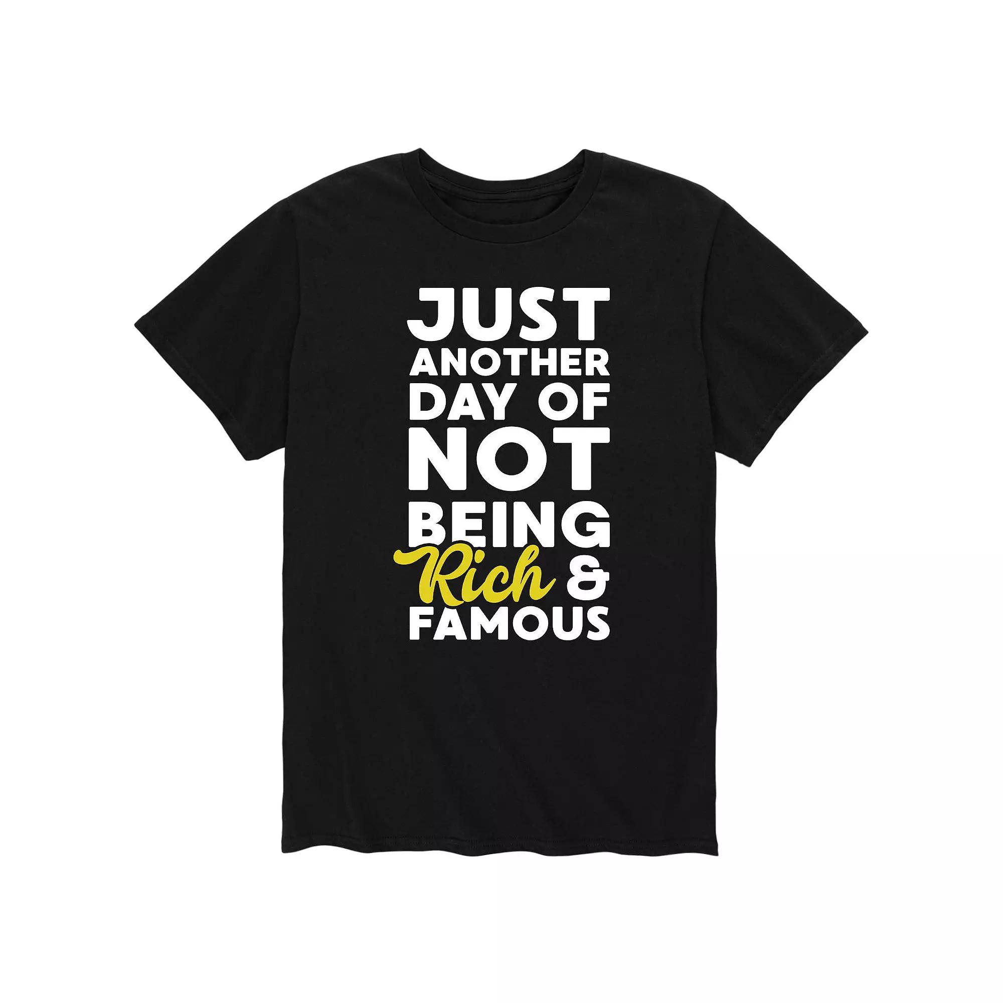 Men's Rich & Famous Tee,  Product Image