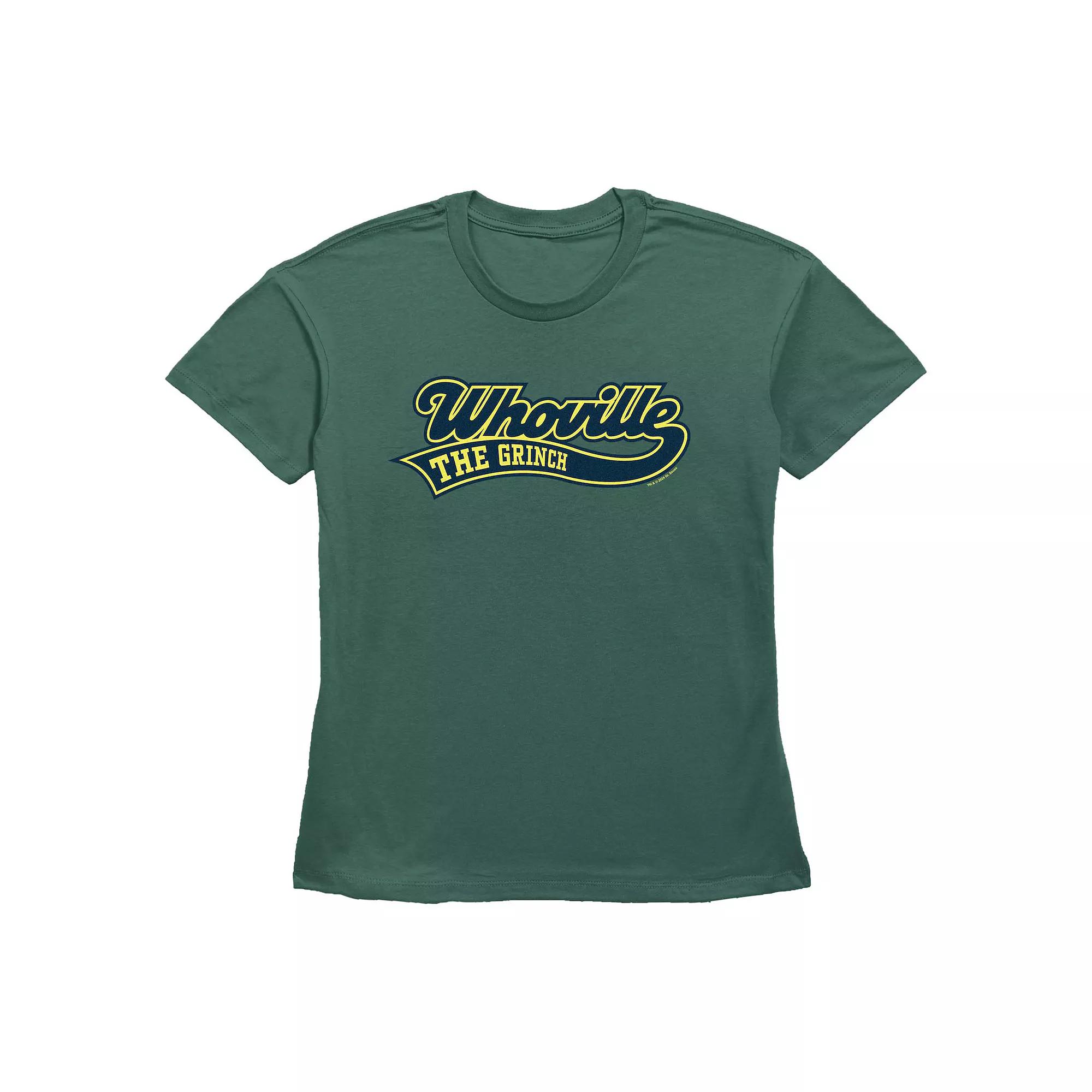 Women's Dr. Seuss The Grinch Whoville Graphic Tee,  Product Image