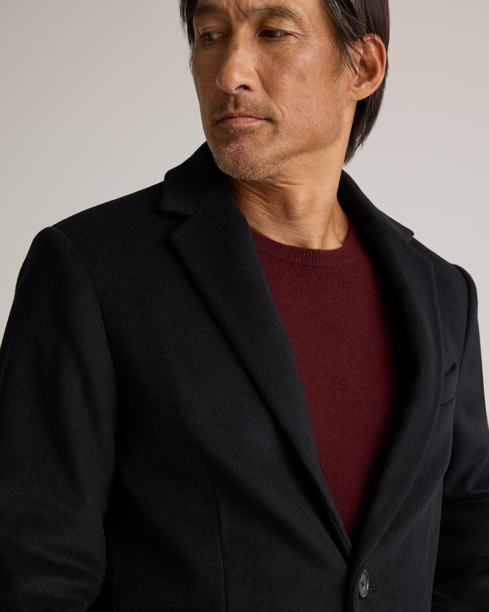 Quince | Men's Italian Wool Overcoat Wool/Nylon Product Image