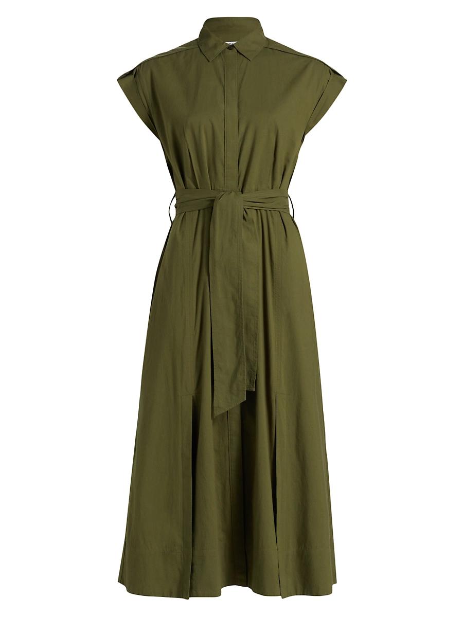 Womens Haley Cotton Shirtdress Product Image