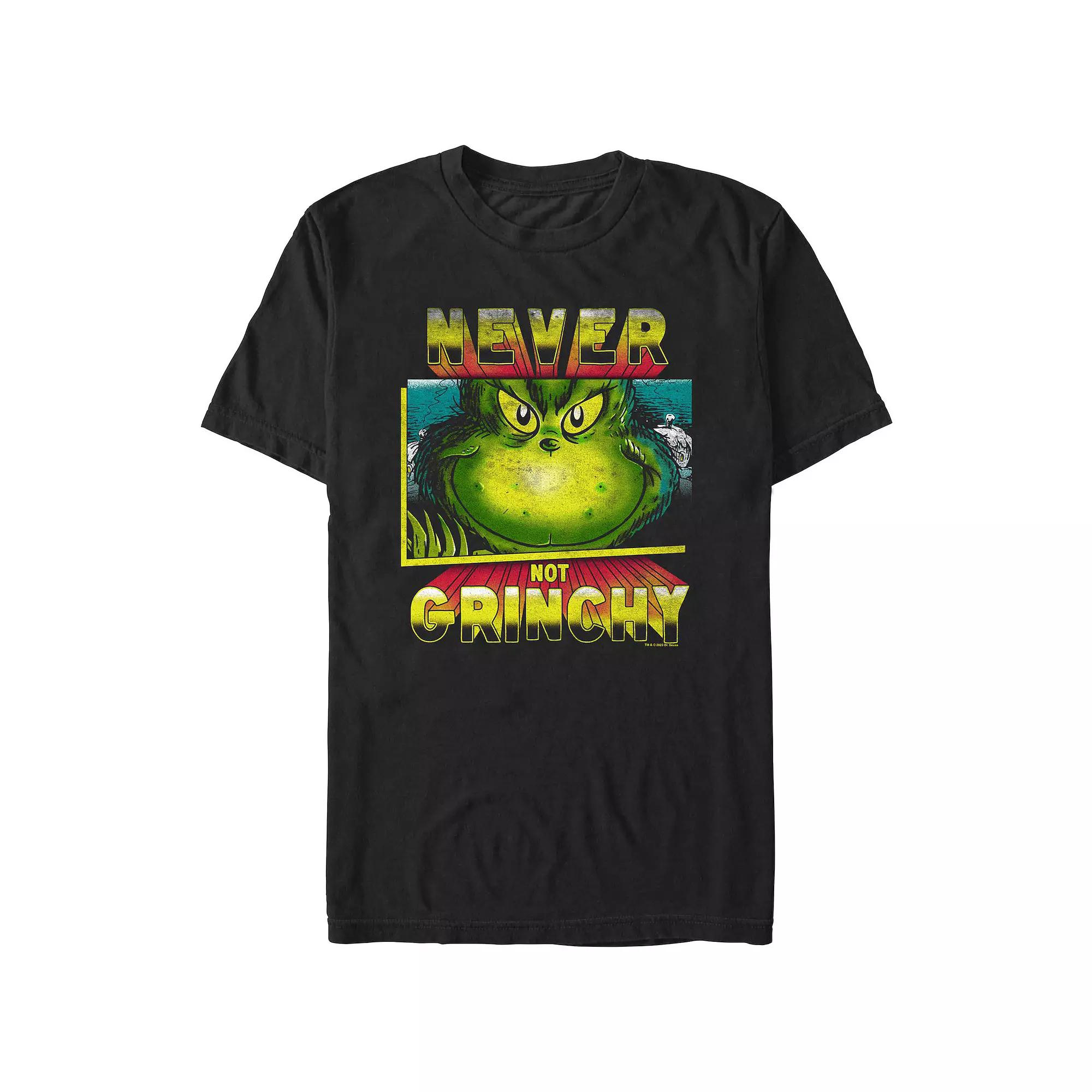Men's Dr. Seuss Never Not Grinchy Graphic Tee,  Product Image