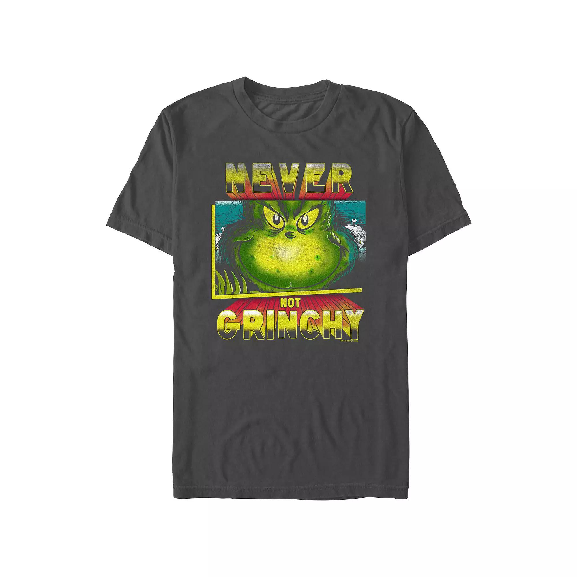 Men's Dr. Seuss Never Not Grinchy Graphic Tee,  Product Image