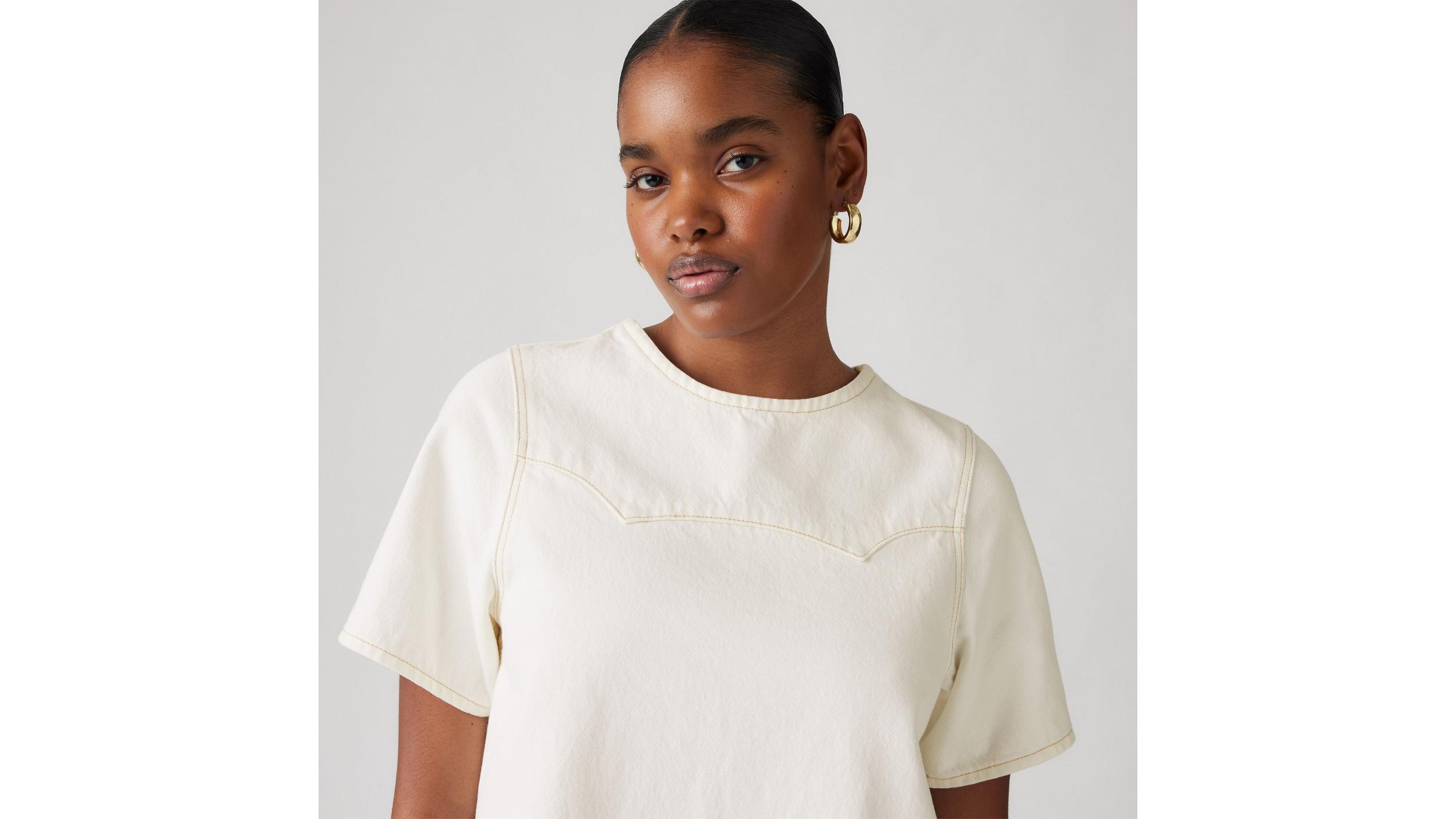 Denim Tee Dress Product Image