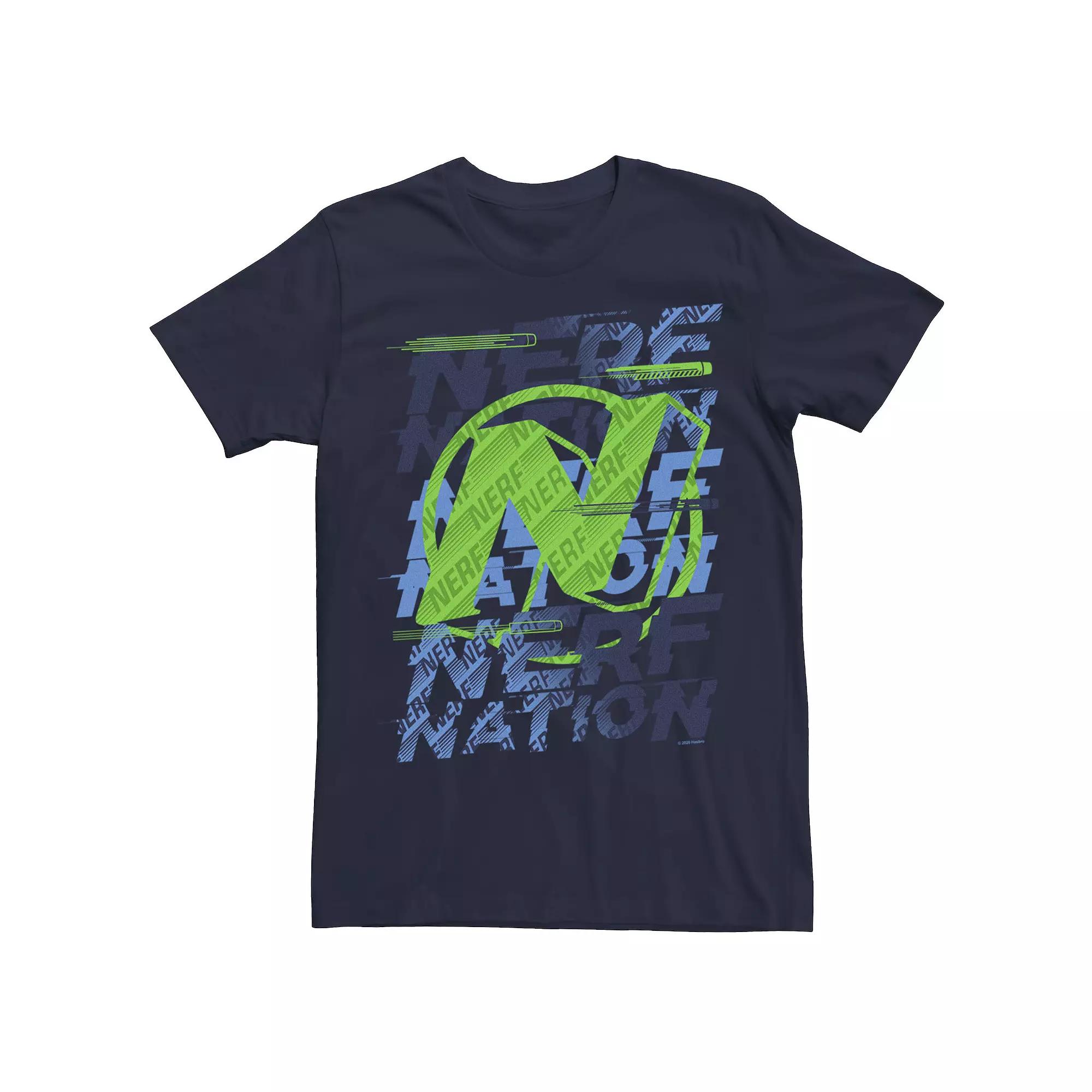 Men's Nerf Nation N Logo Stack Tee,  Product Image