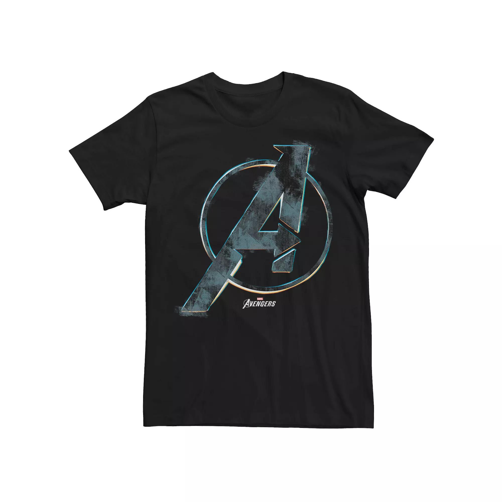 Men's Marvel Asphalt Symbol Tee,  Product Image