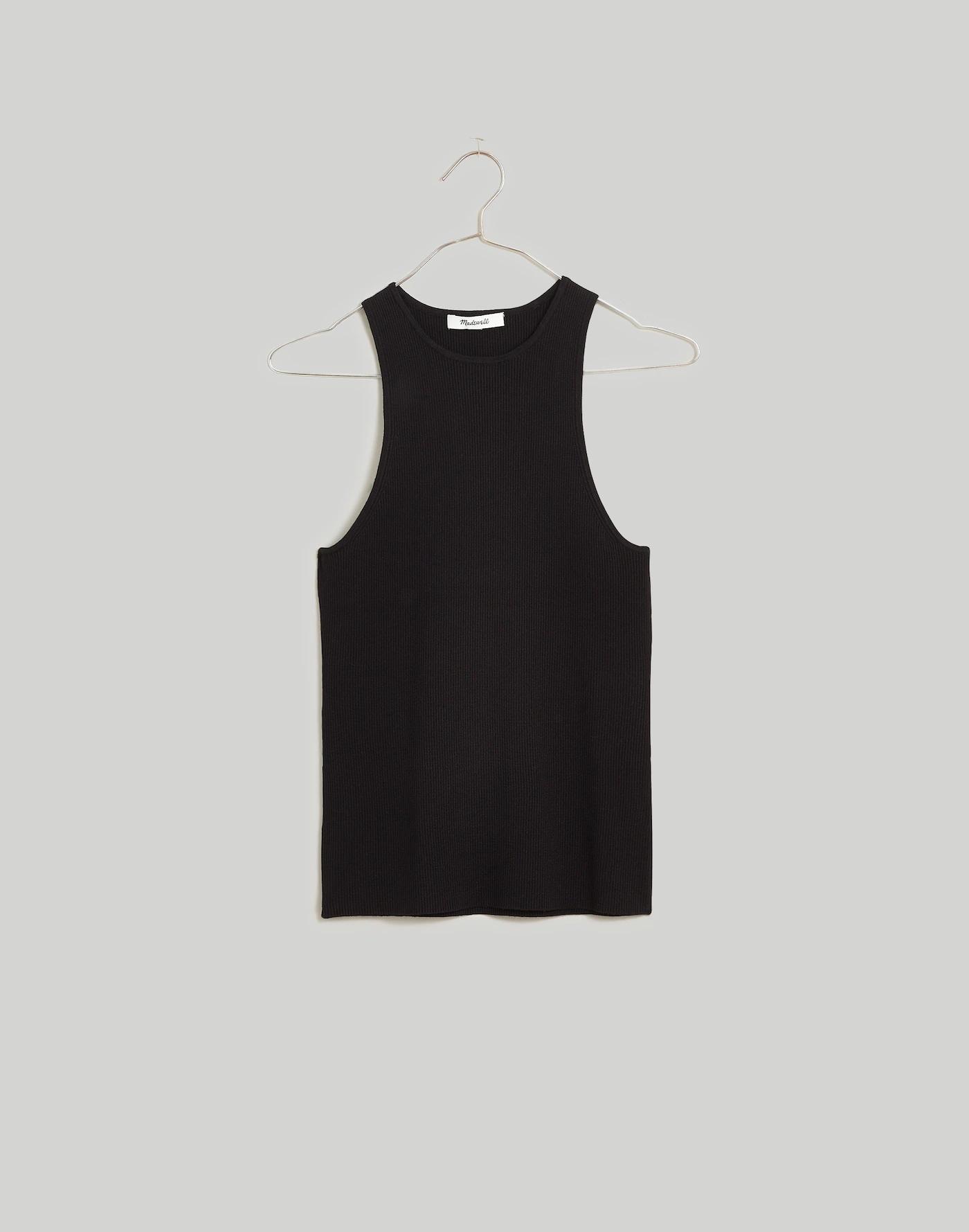 The Signature Knit  Cutaway Sweater Tank Product Image