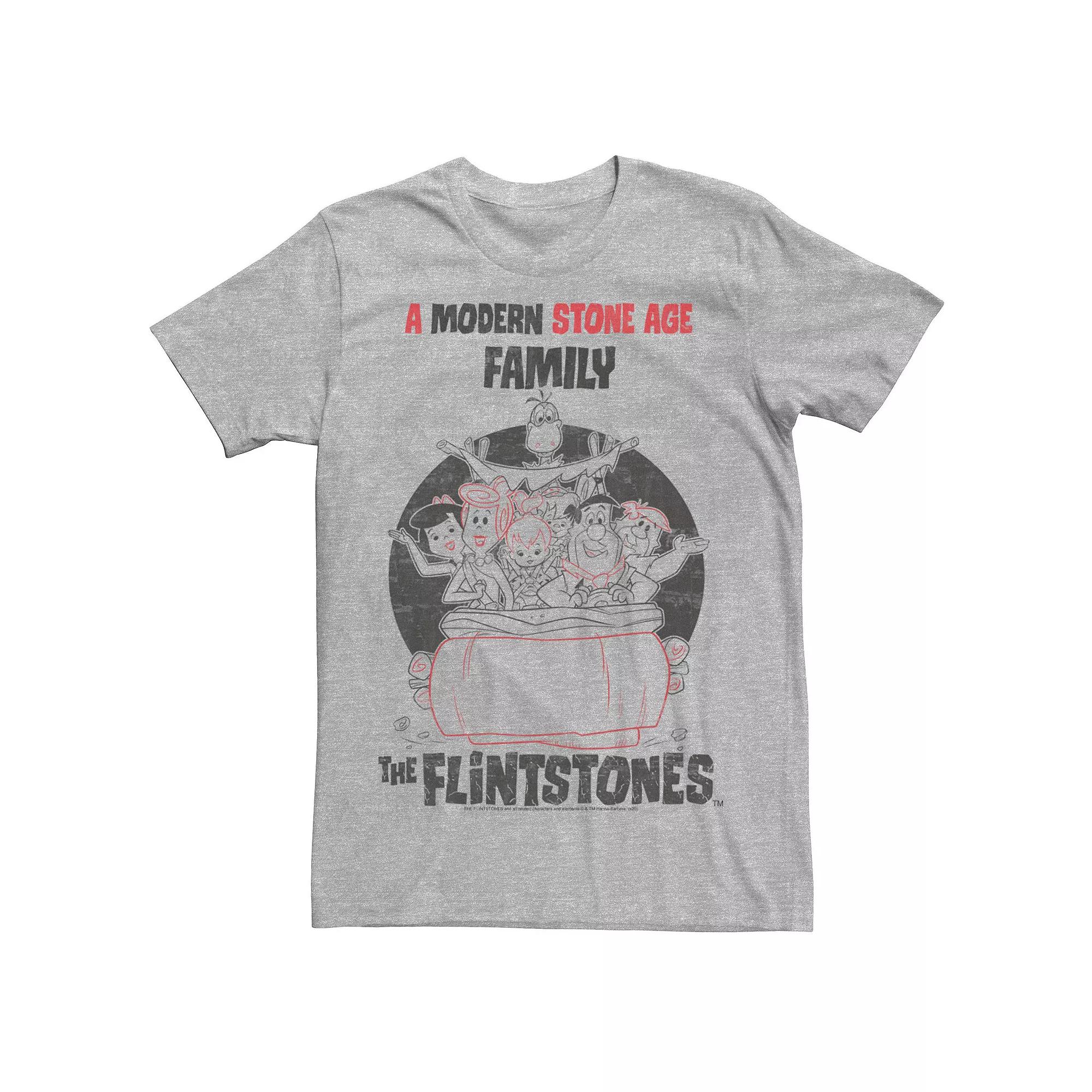 Men's The Flintstones Modern Stone Age Family Tee,  Product Image