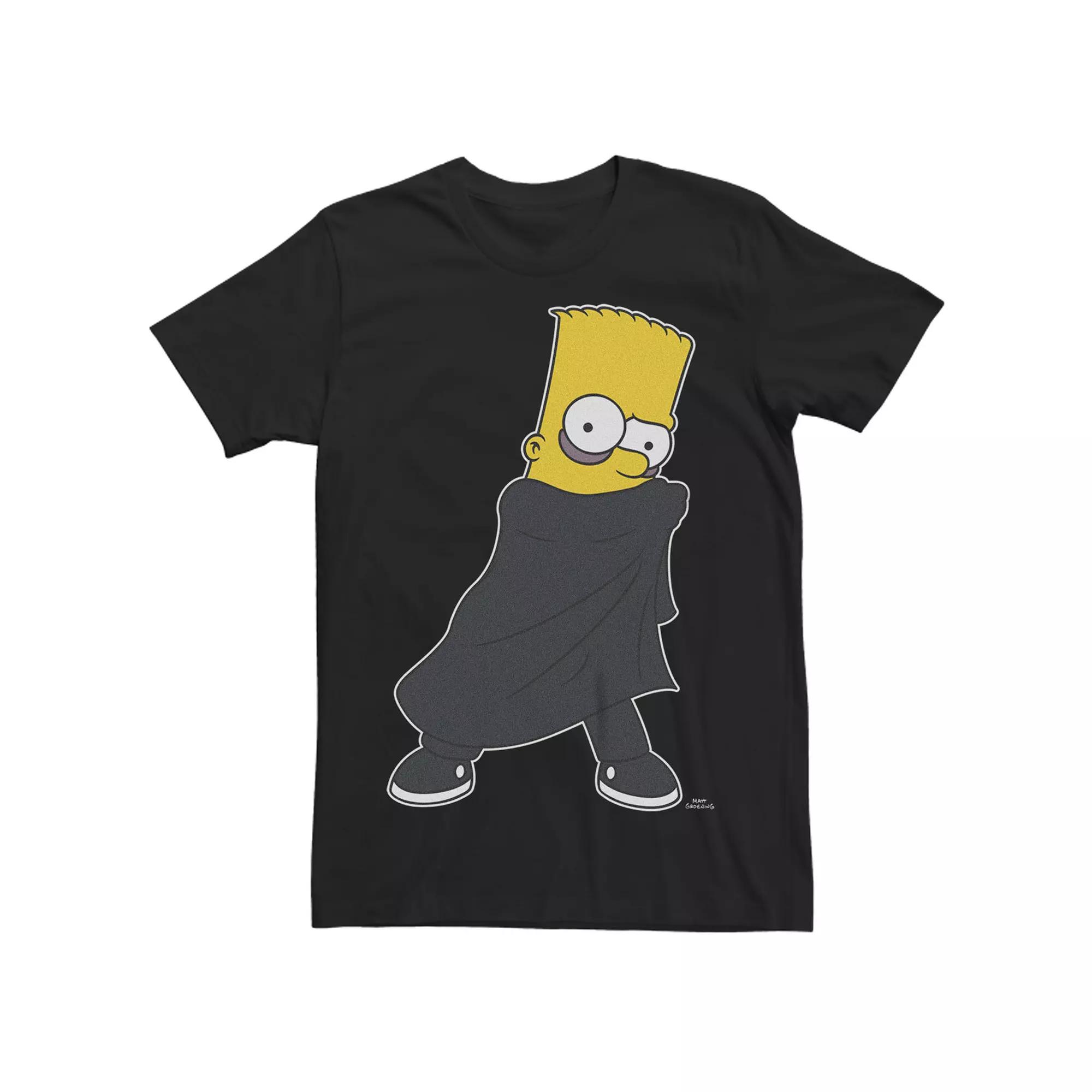 Men's The Simpsons Halloween Bart Vampire Costume Tee,  Product Image