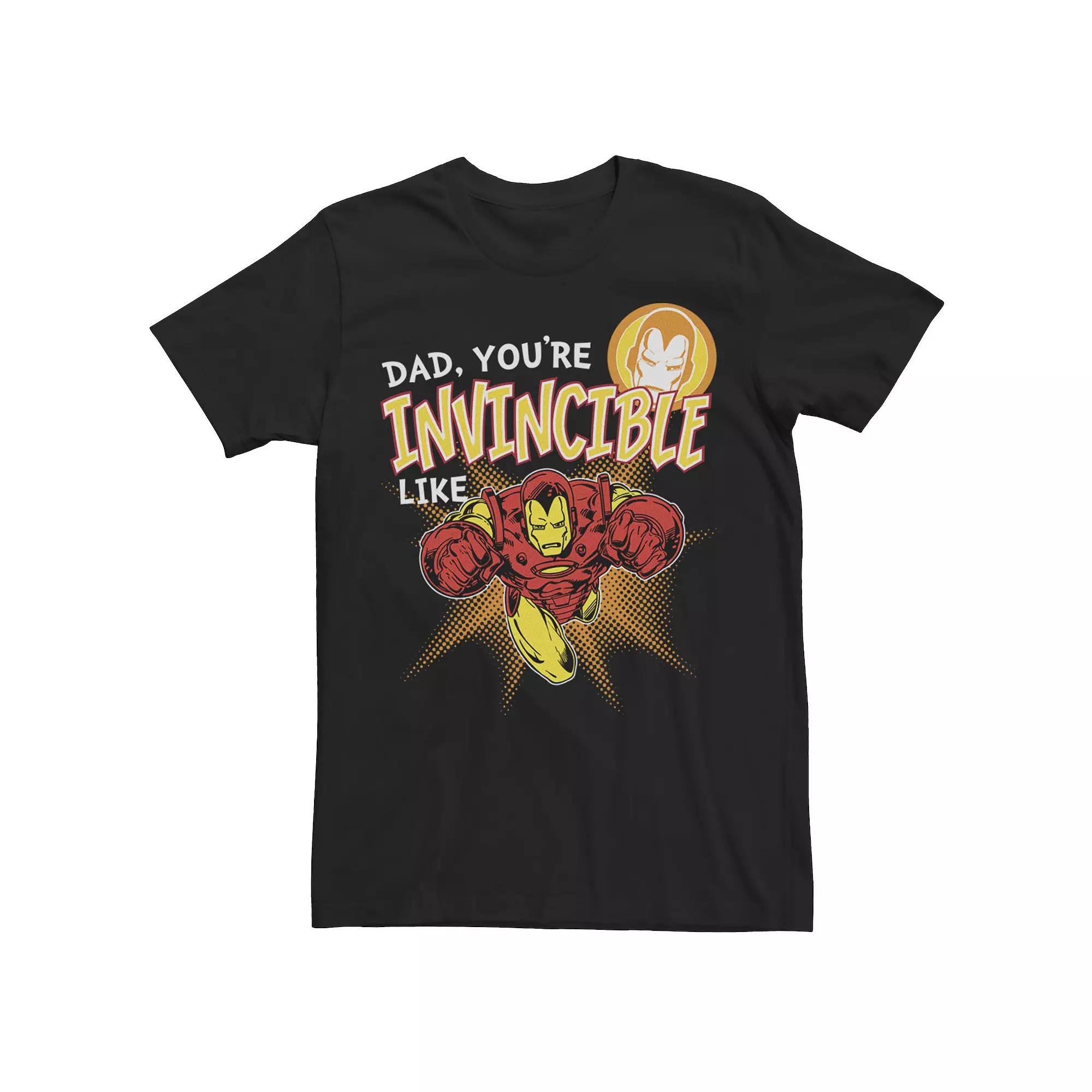 Big & Tall Marvel Hail The Mighty Fa-Thor Simple Father's Day Tee, Men's,  Product Image