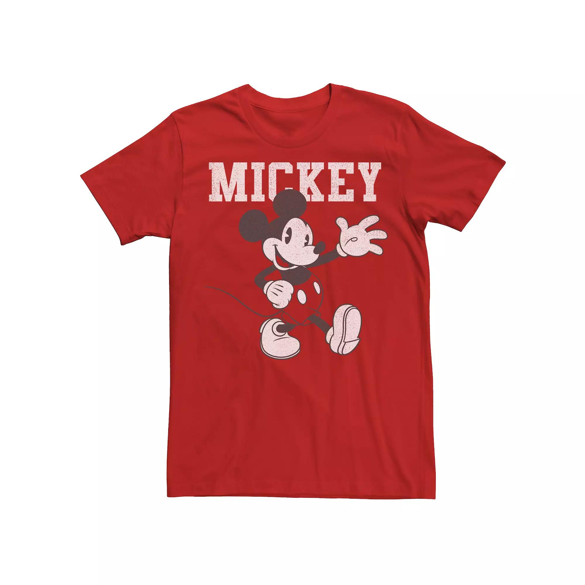Disney's Mickey And Friends Mickey Mouse Wave Men's Portrait Tee,  Product Image